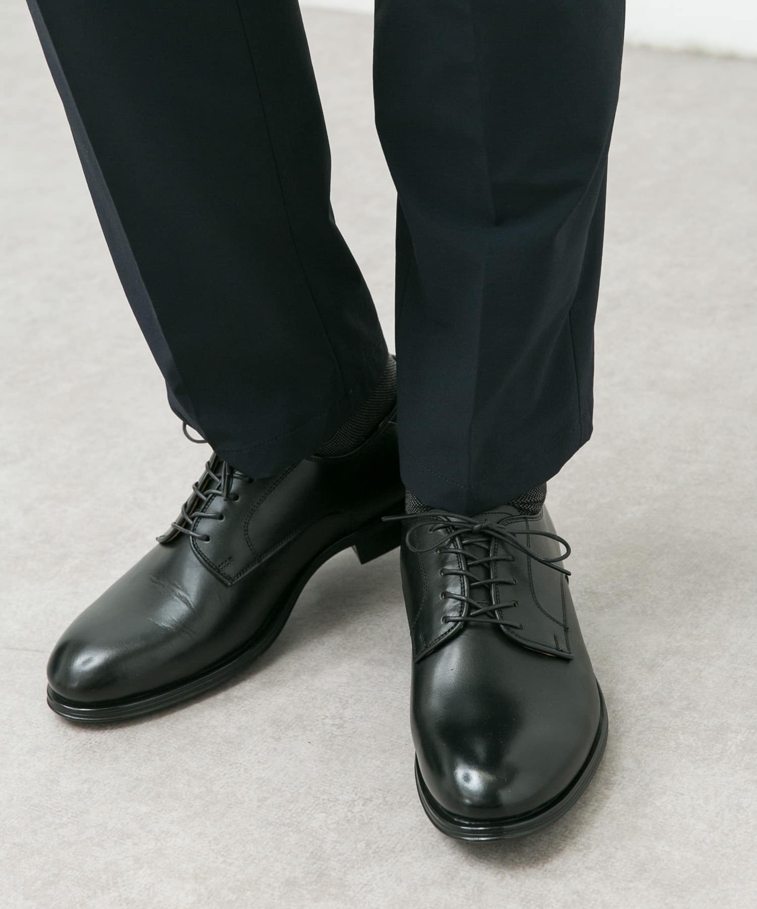 LIFE STYLE TAILOR　マルチスペックプレーントゥ BLACK 7
