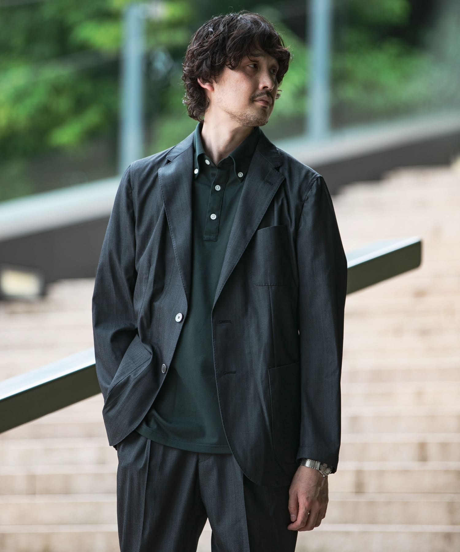 DAYDREAM ドライバージャケット　ネイビー　size L ovy KAJA DAYDREAM ドライバージャケット ネイビー size L ovy KAJA DAYDREAM