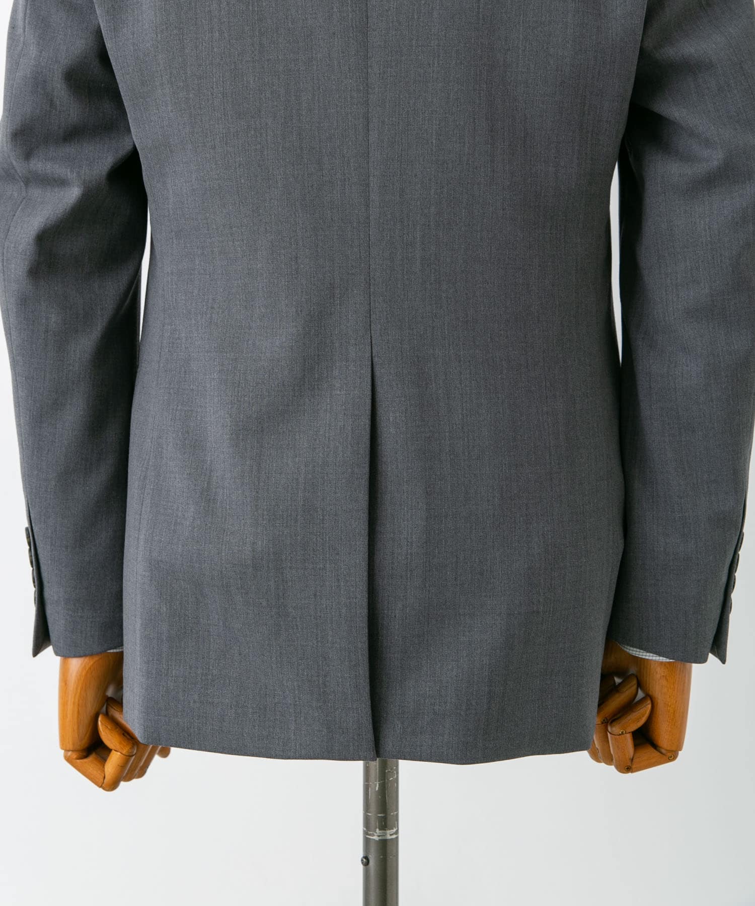 LIFE STYLE TAILOR　ウォッシャブルストレッチジャケット GRAY 46