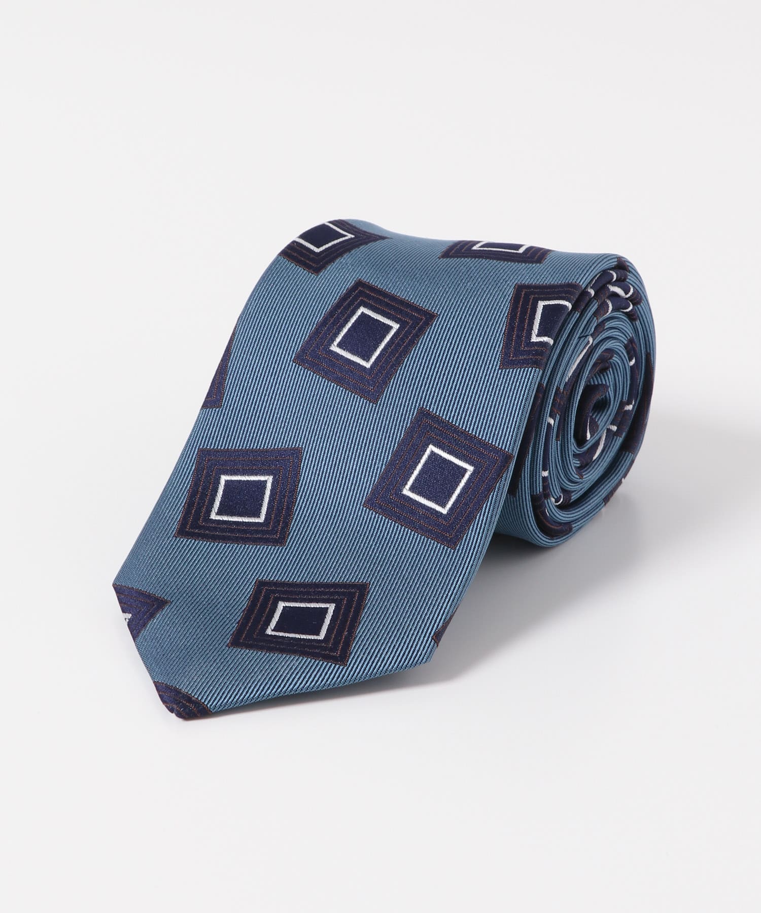 LIFE STYLE TAILOR　23AW国内タイ小紋1 02BLUE -