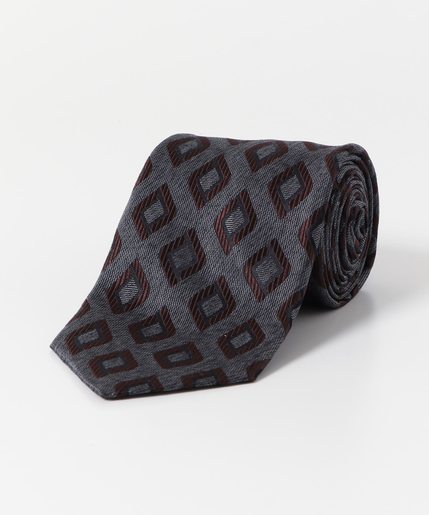 LIFE STYLE TAILOR　23AW国内生地タイ小紋1 03GRAY -