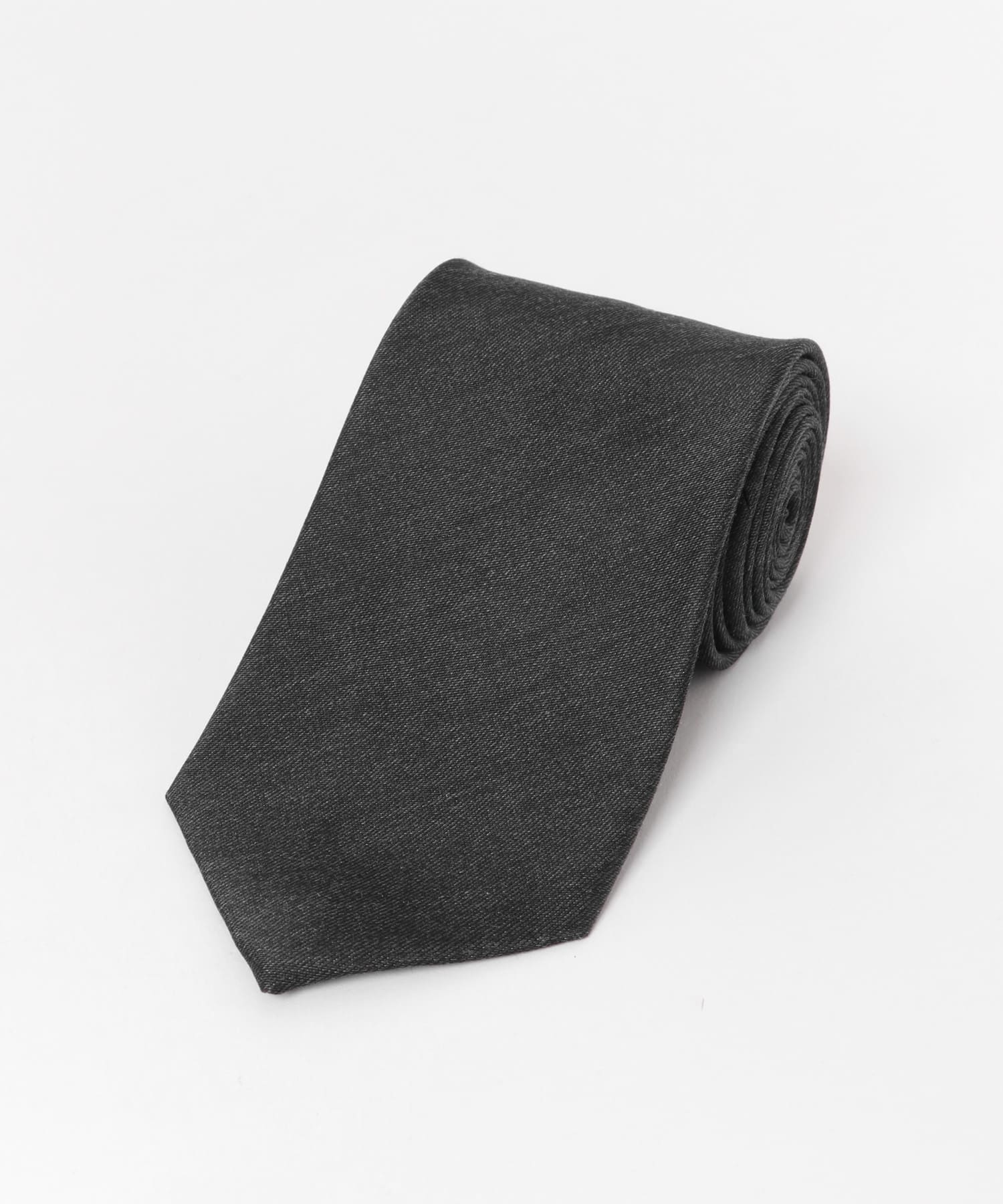 LIFE STYLE TAILOR　23AW国内生地タイ無地2 02BLACK -