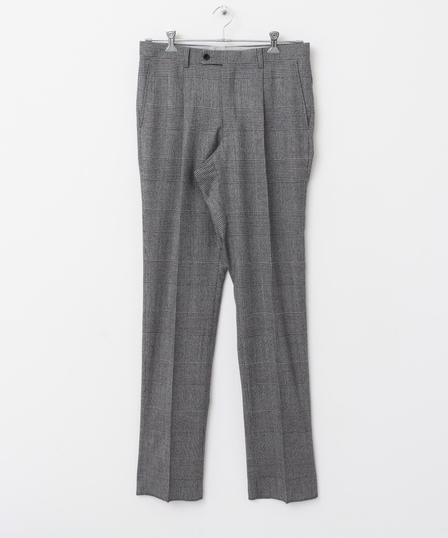 LIFE STYLE TAILOR　フラノパンツ GRAY-CH 44