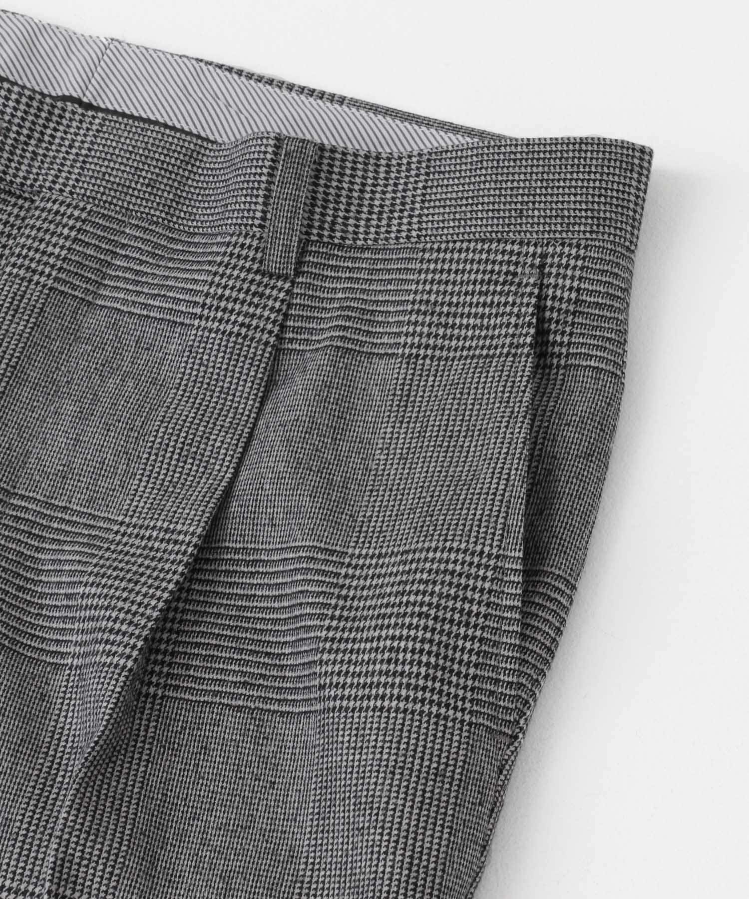 LIFE STYLE TAILOR　フラノパンツ GRAY-CH 44