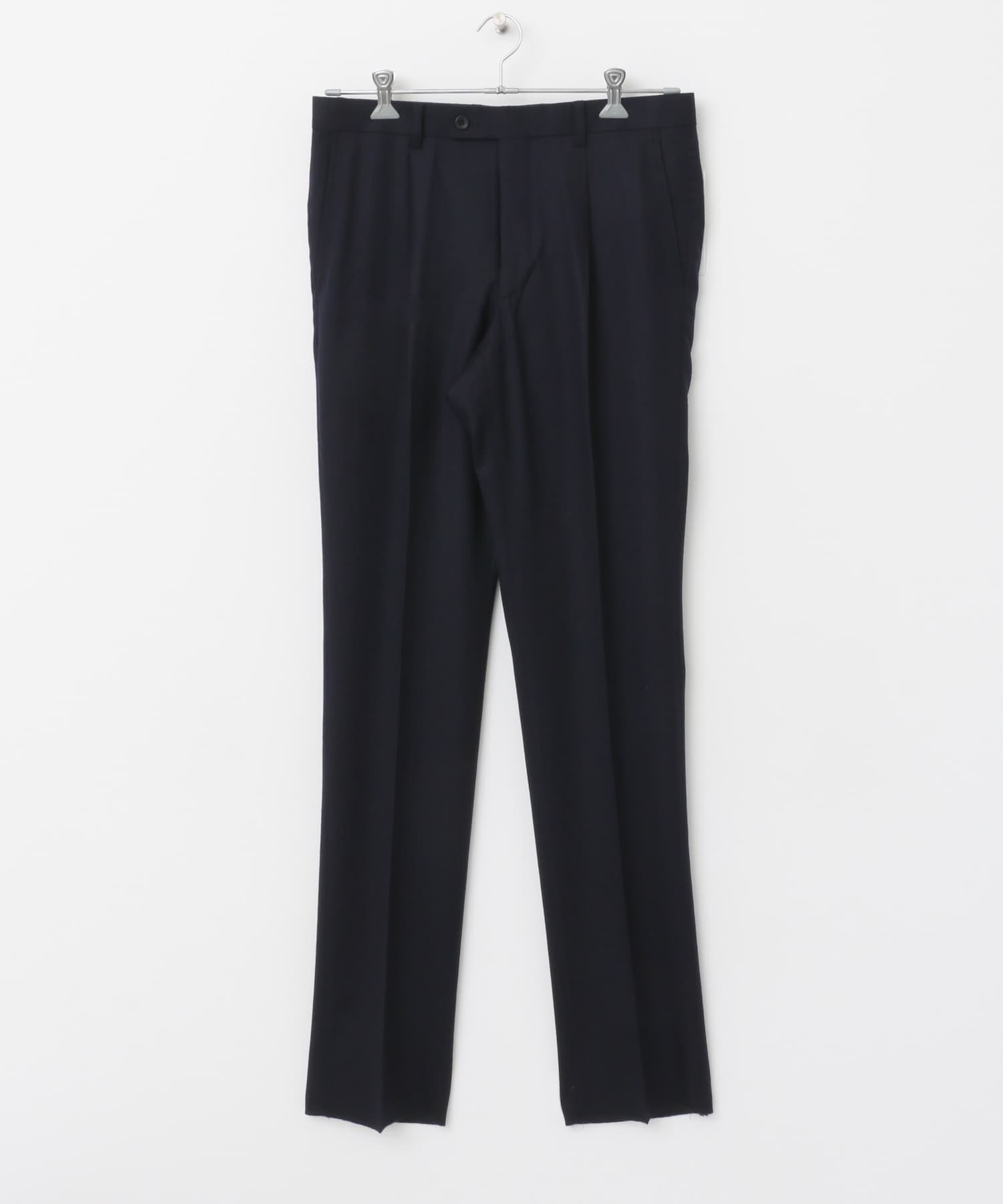 LIFE STYLE TAILOR　フラノパンツ NAVY 44