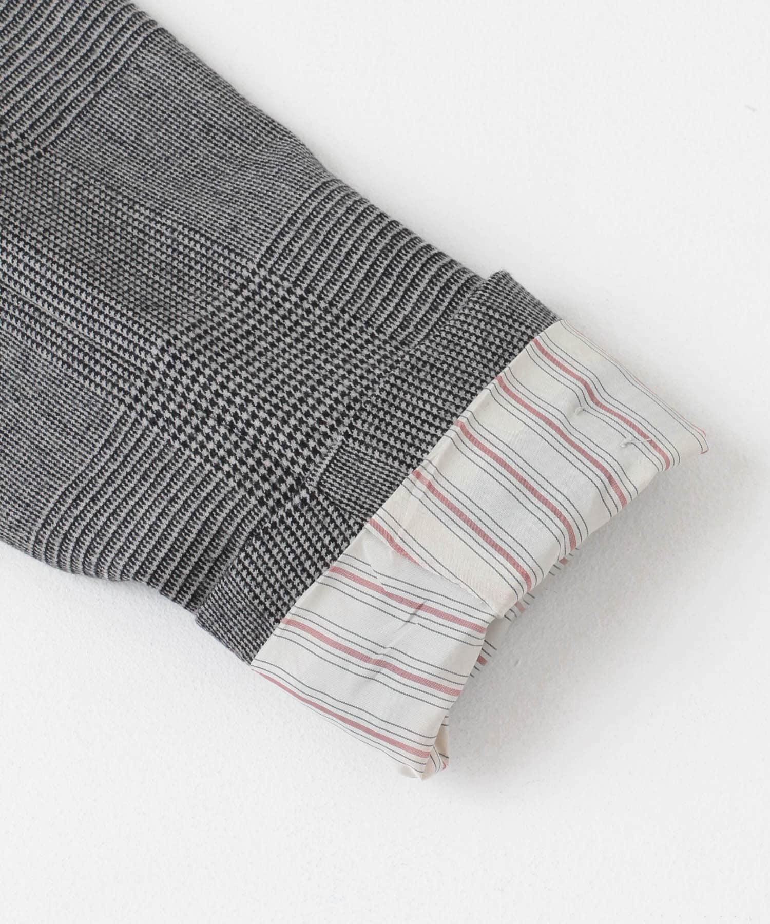 LIFE STYLE TAILOR　フラノジャケット GRAY-CH 46