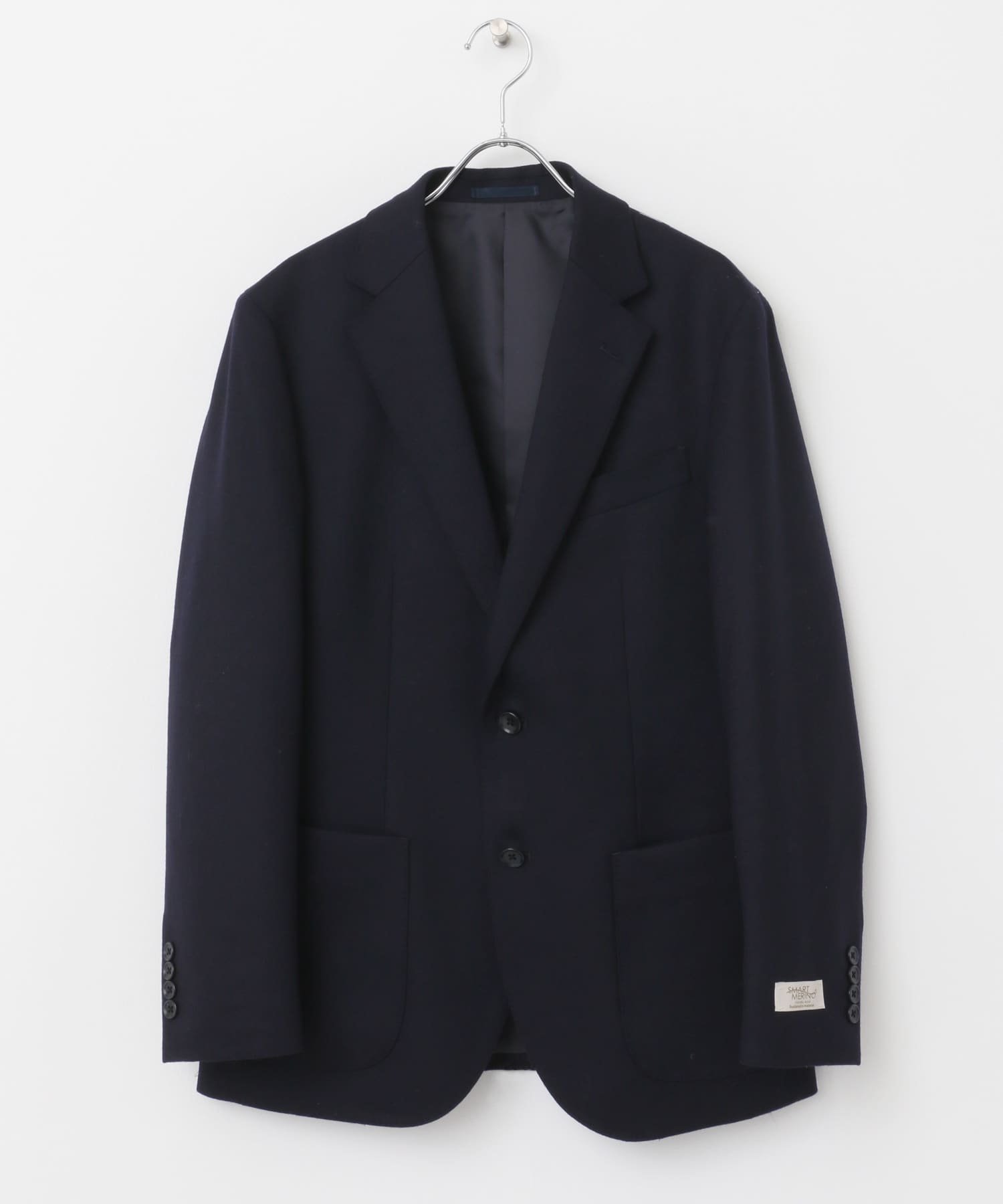 LIFE STYLE TAILOR　フラノジャケット NAVY 44