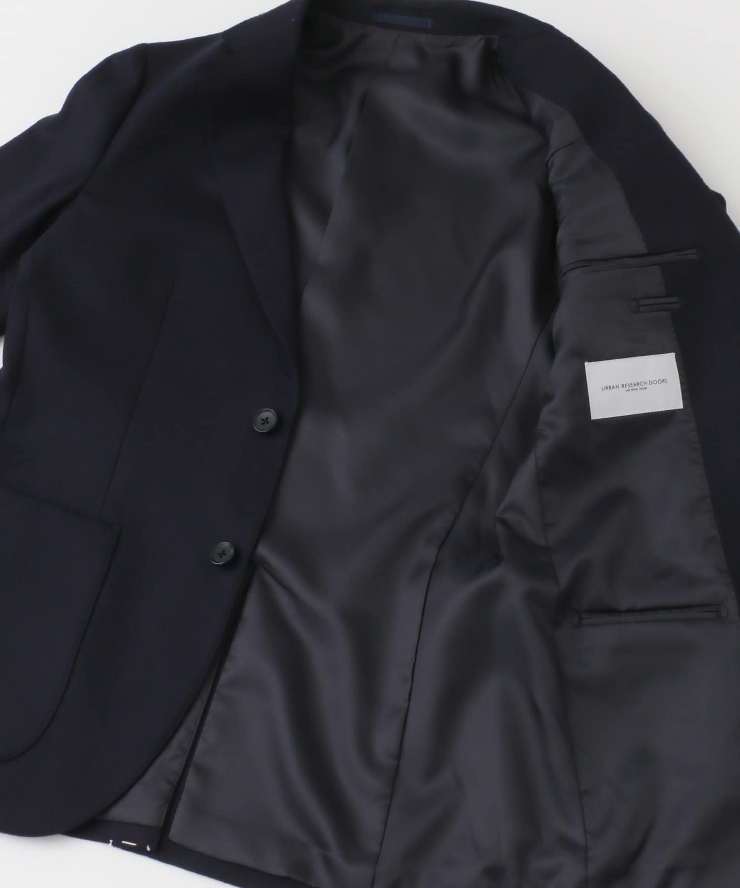 LIFE STYLE TAILOR　フラノジャケット NAVY 44