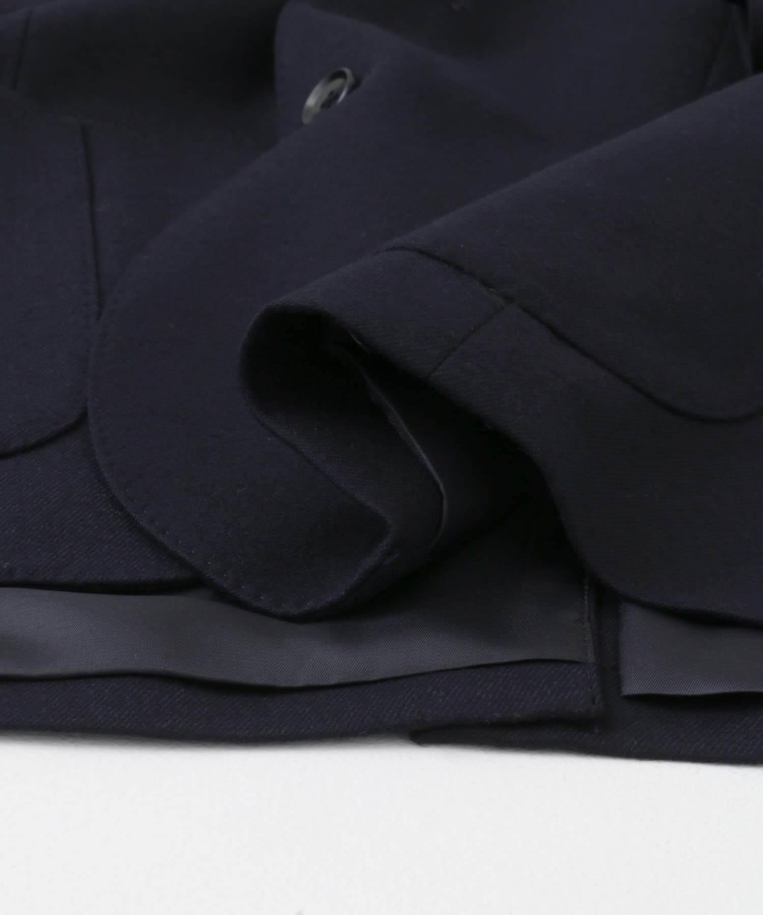 LIFE STYLE TAILOR　フラノジャケット NAVY 44