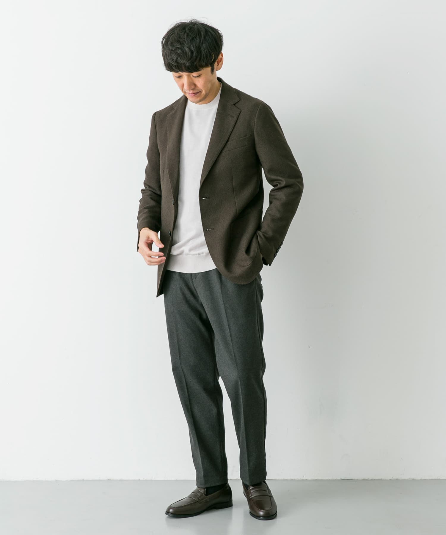 身長：172cm サイズ：46