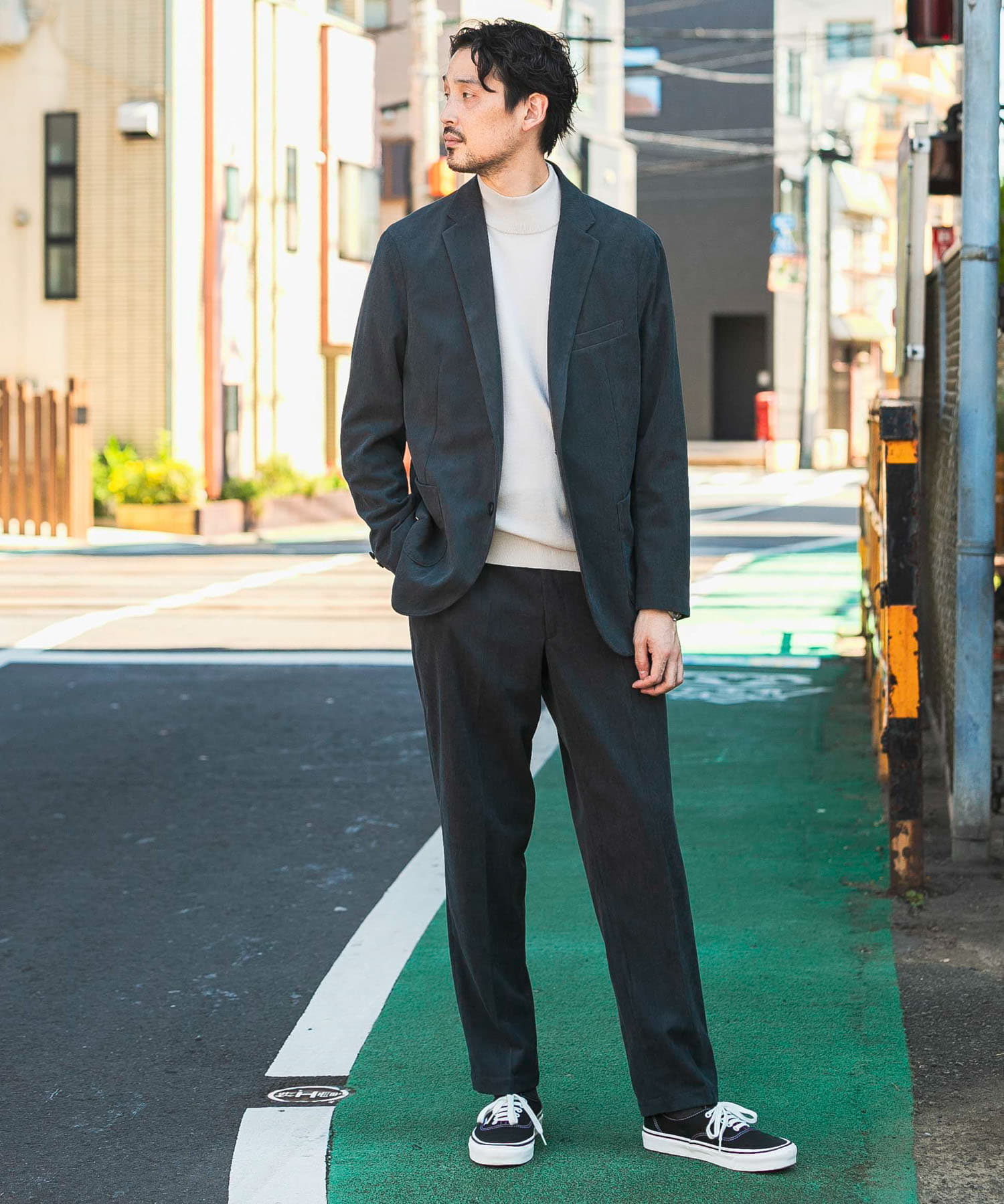 身長：178cm サイズ：L