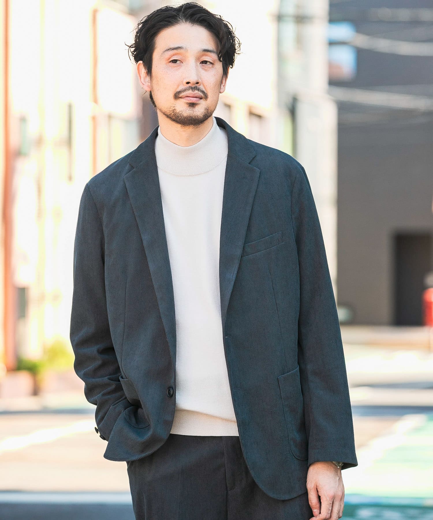 身長：178cm サイズ：L