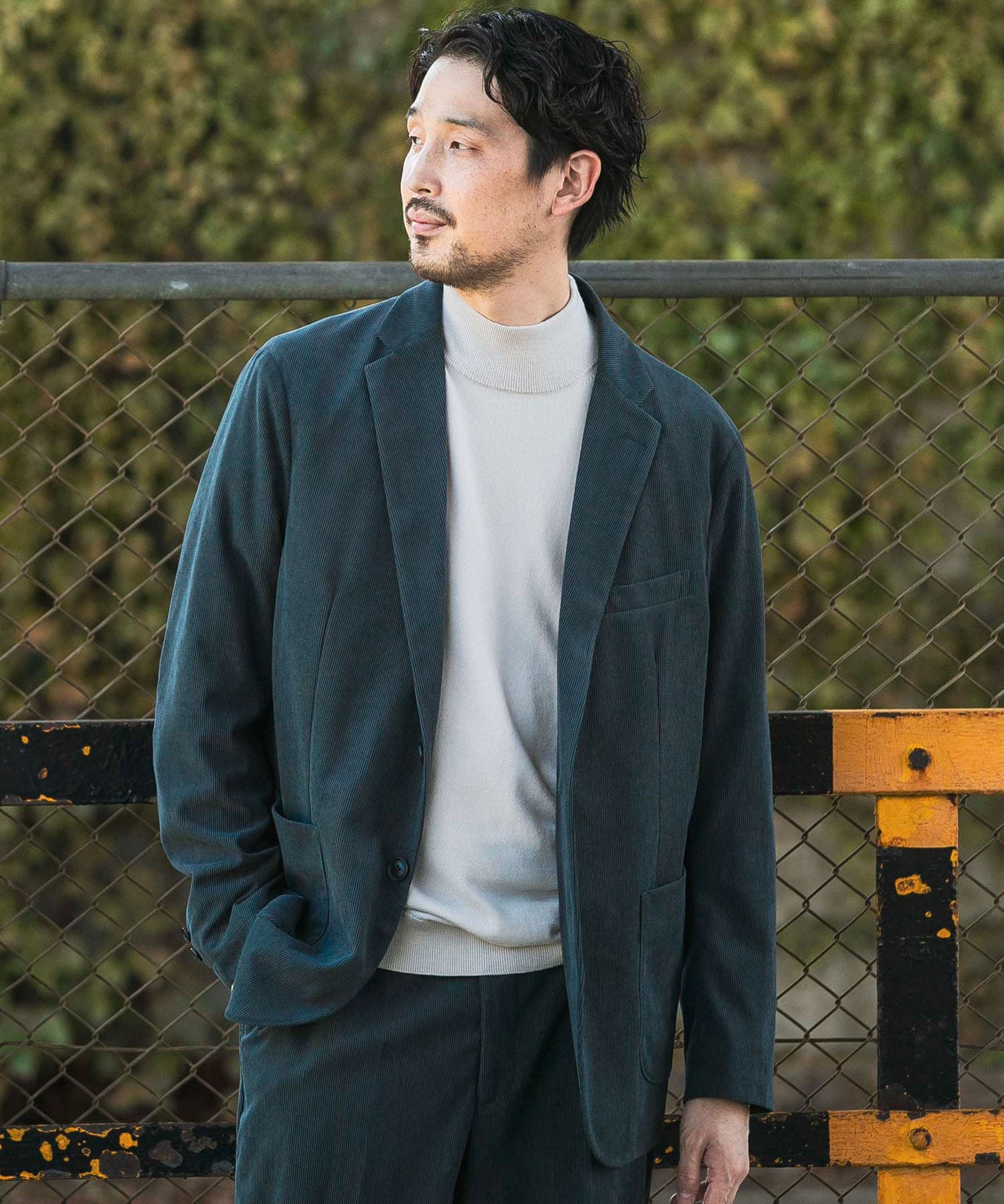 身長：178cm サイズ：L