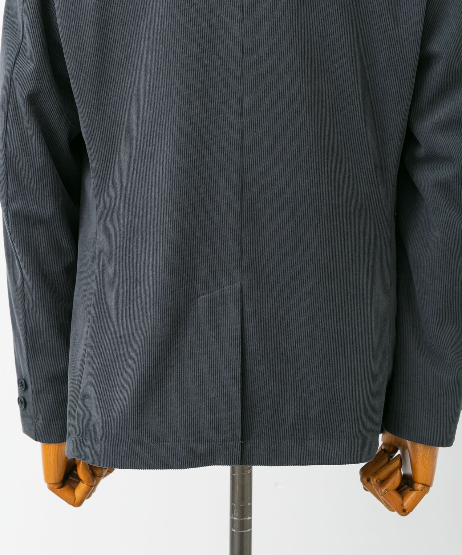LIFE STYLE TAILOR　コーデュロイコンフォータブルジャケット GRAY L