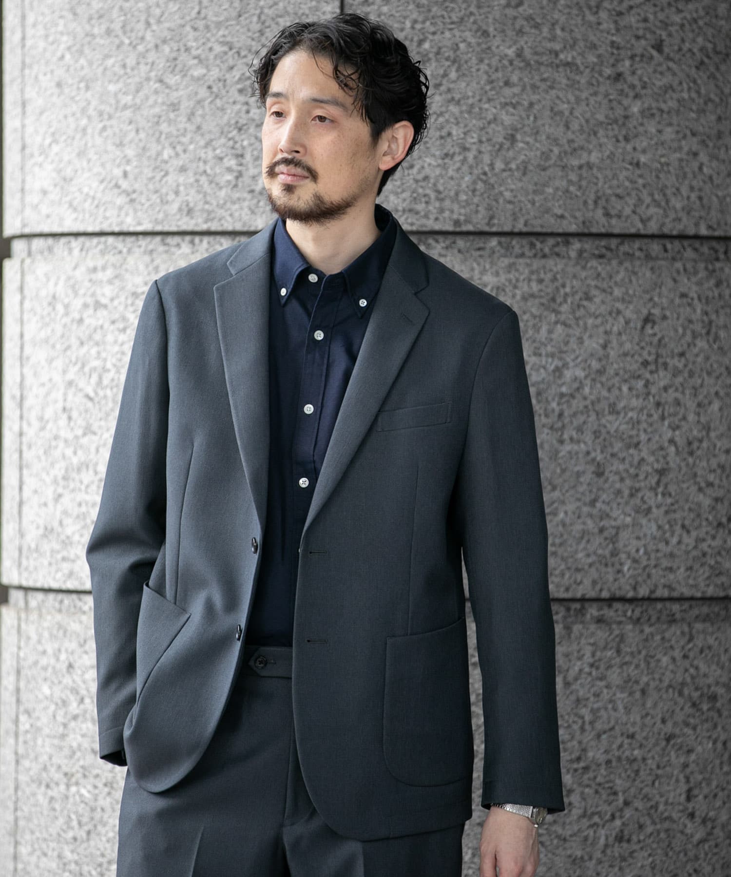 身長：178cm サイズ：L
