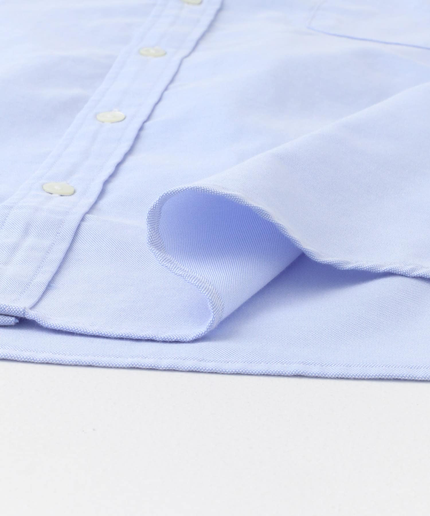 『イージーケア』LIFE STYLE TAILOR　マルチスペックCLASSIC OX BDシャツ BLUE S