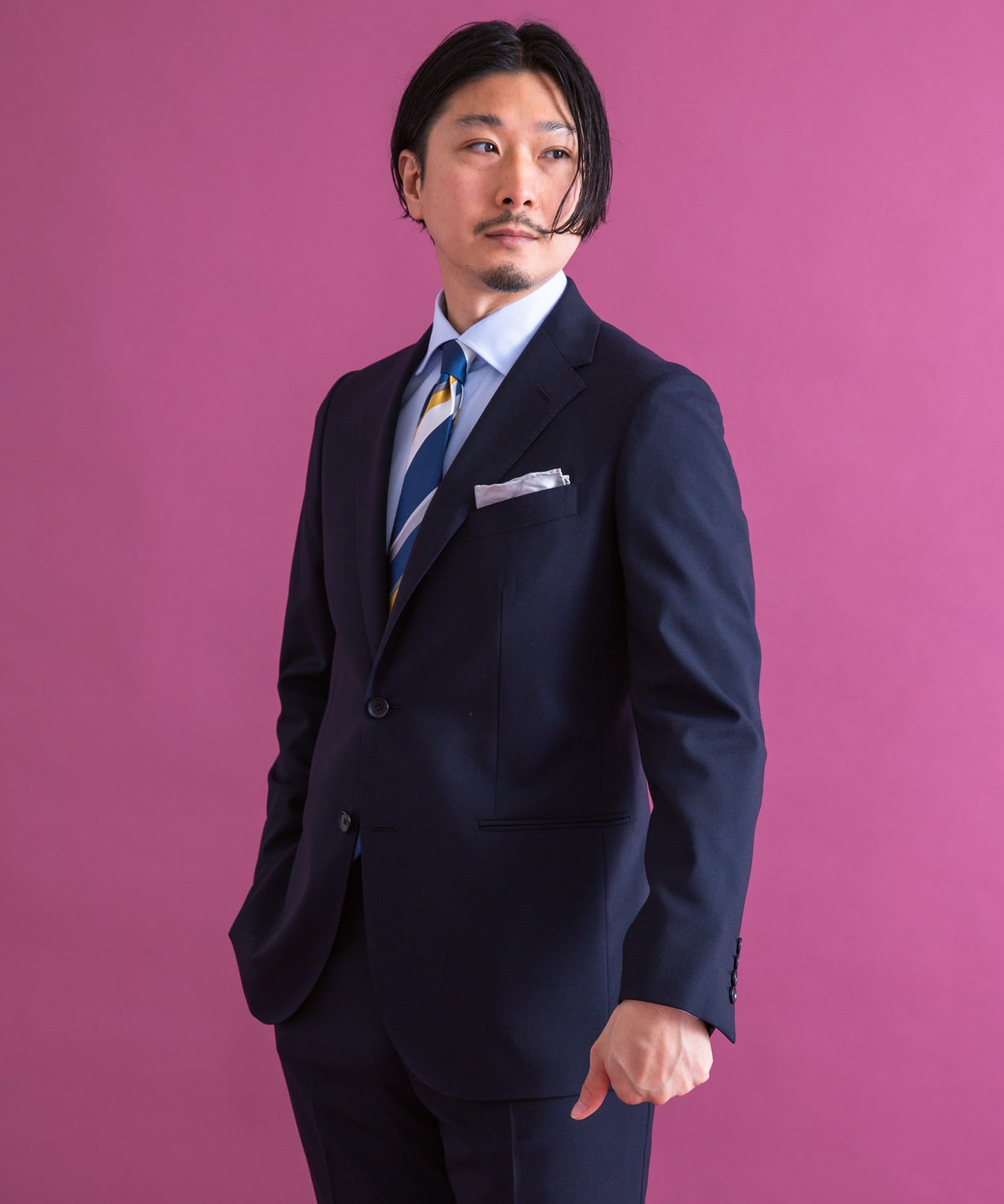 身長：181cm サイズ：48