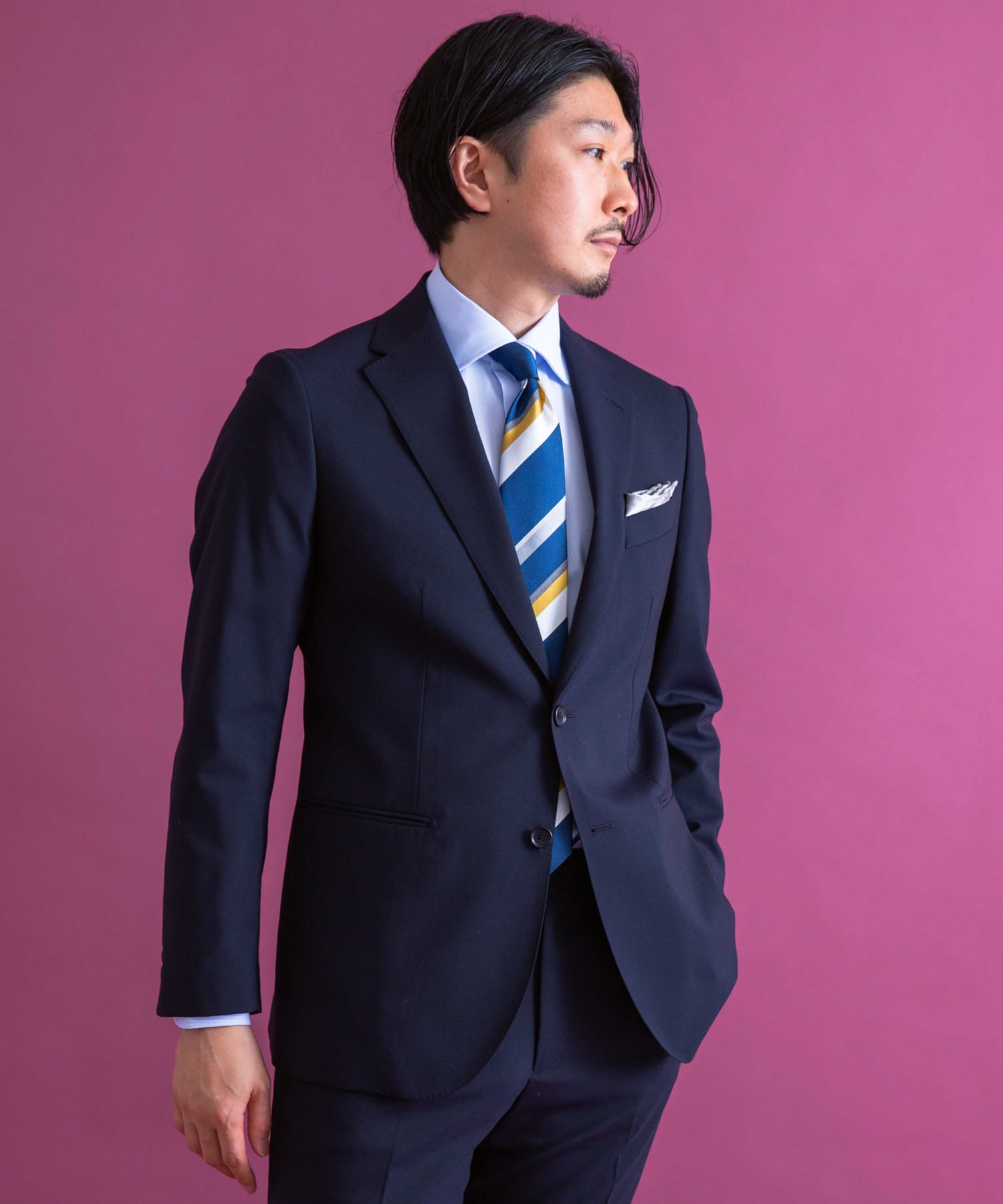 身長：181cm サイズ：48