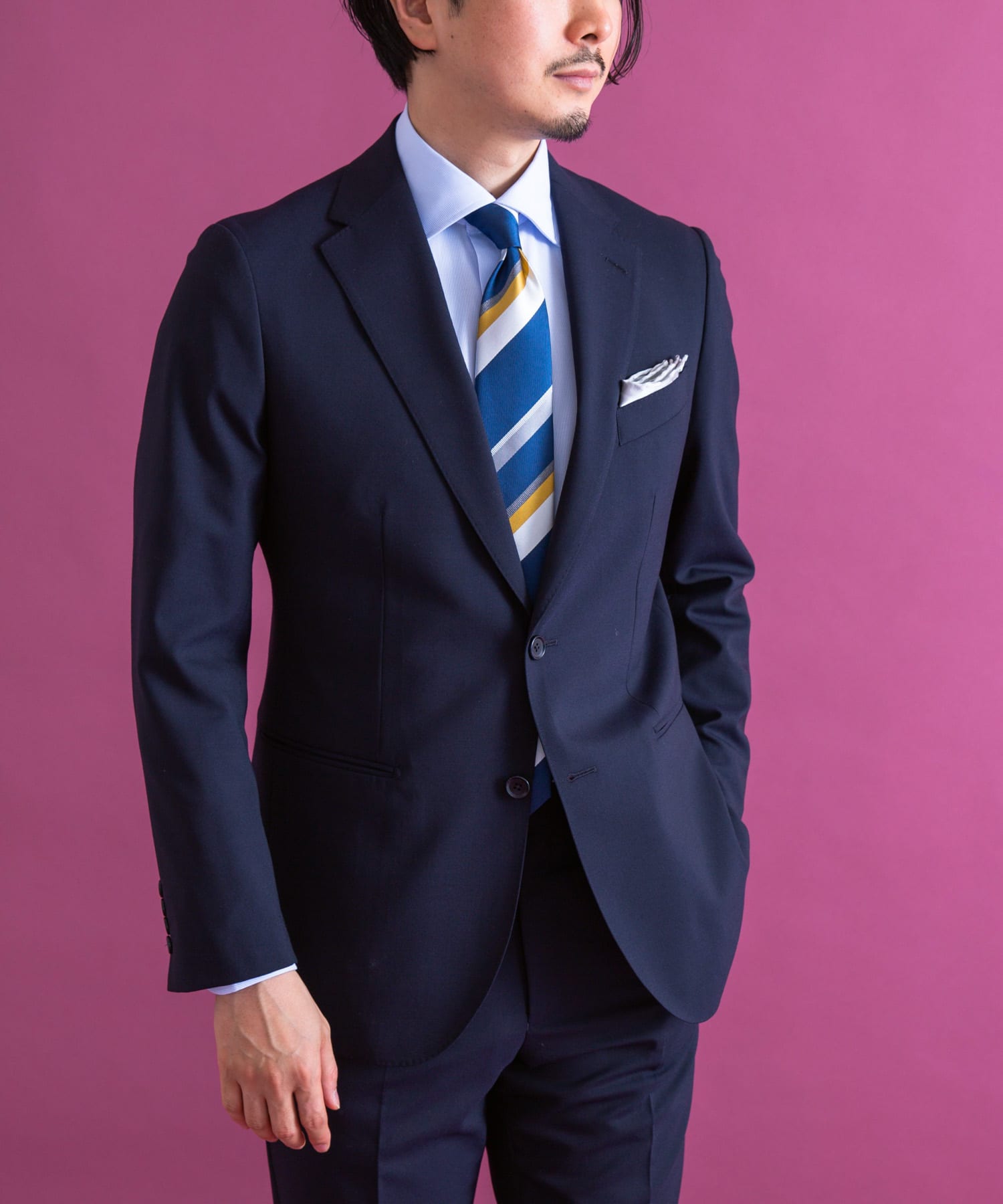 身長：181cm サイズ：48