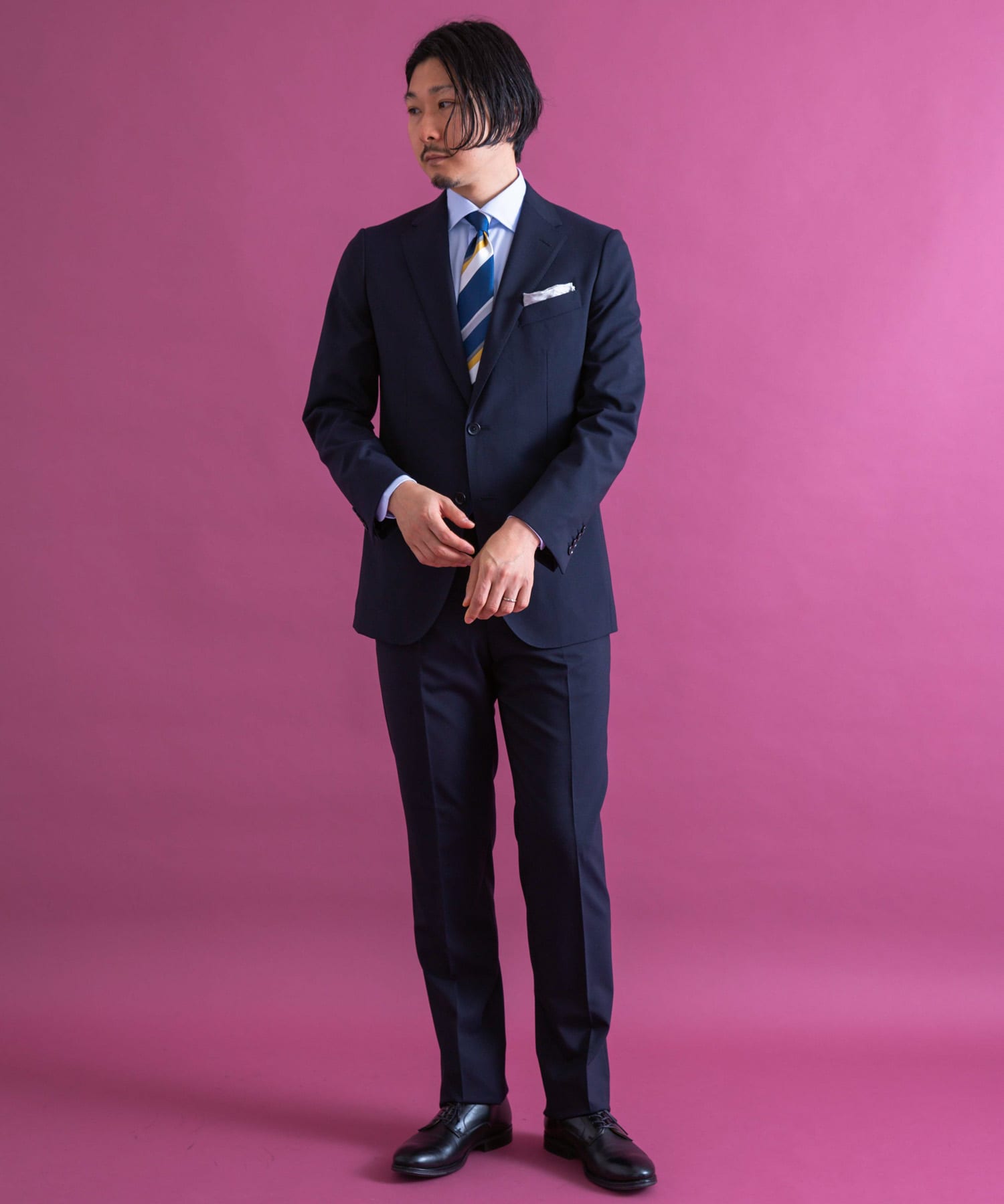 身長：181cm サイズ：48