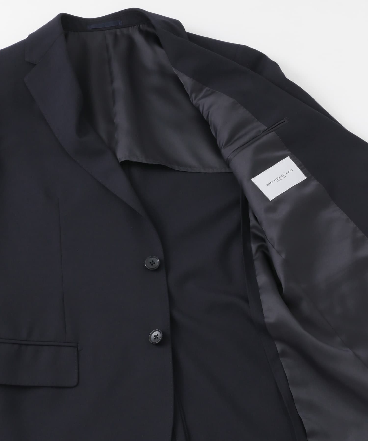 LIFE STYLE TAILOR　ウォッシャブルストレッチジャケット NAVY 44