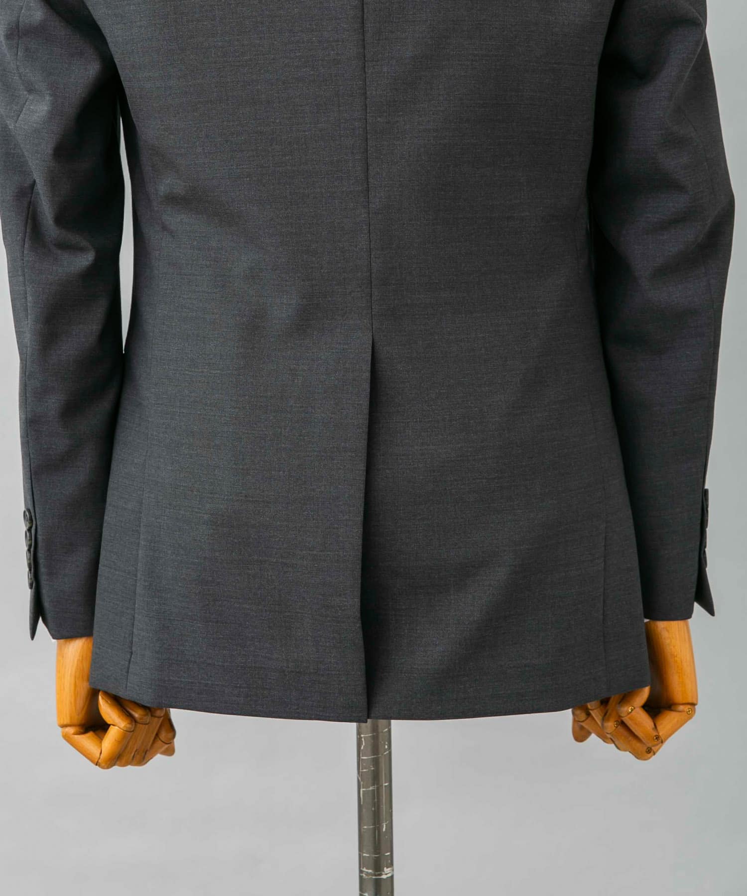 LIFE STYLE TAILOR　ウォッシャブルストレッチジャケット GRAY 46