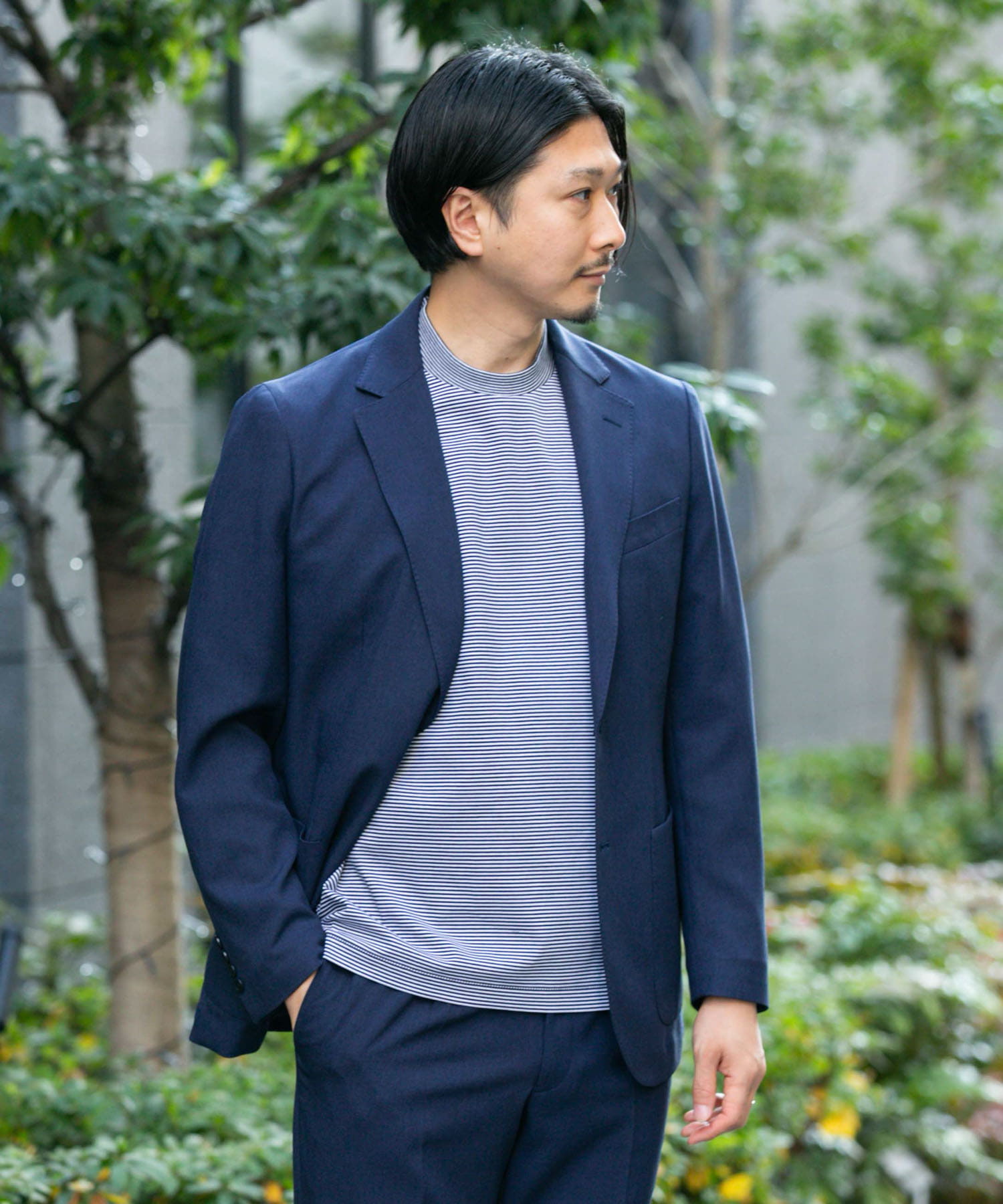 身長：181cm サイズ：48