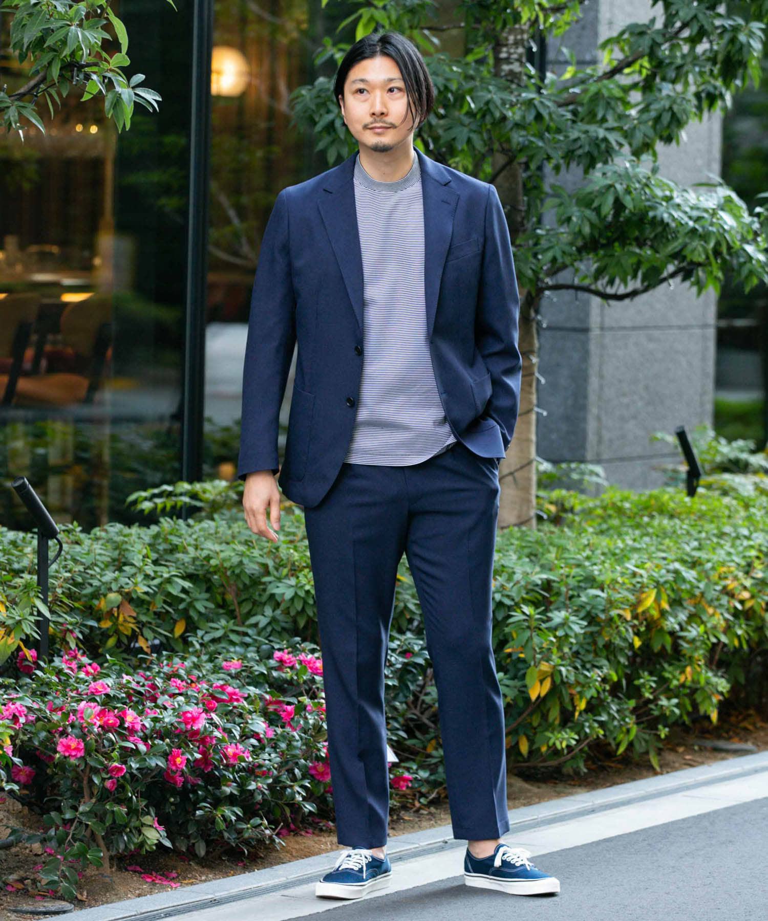 身長：181cm サイズ：48