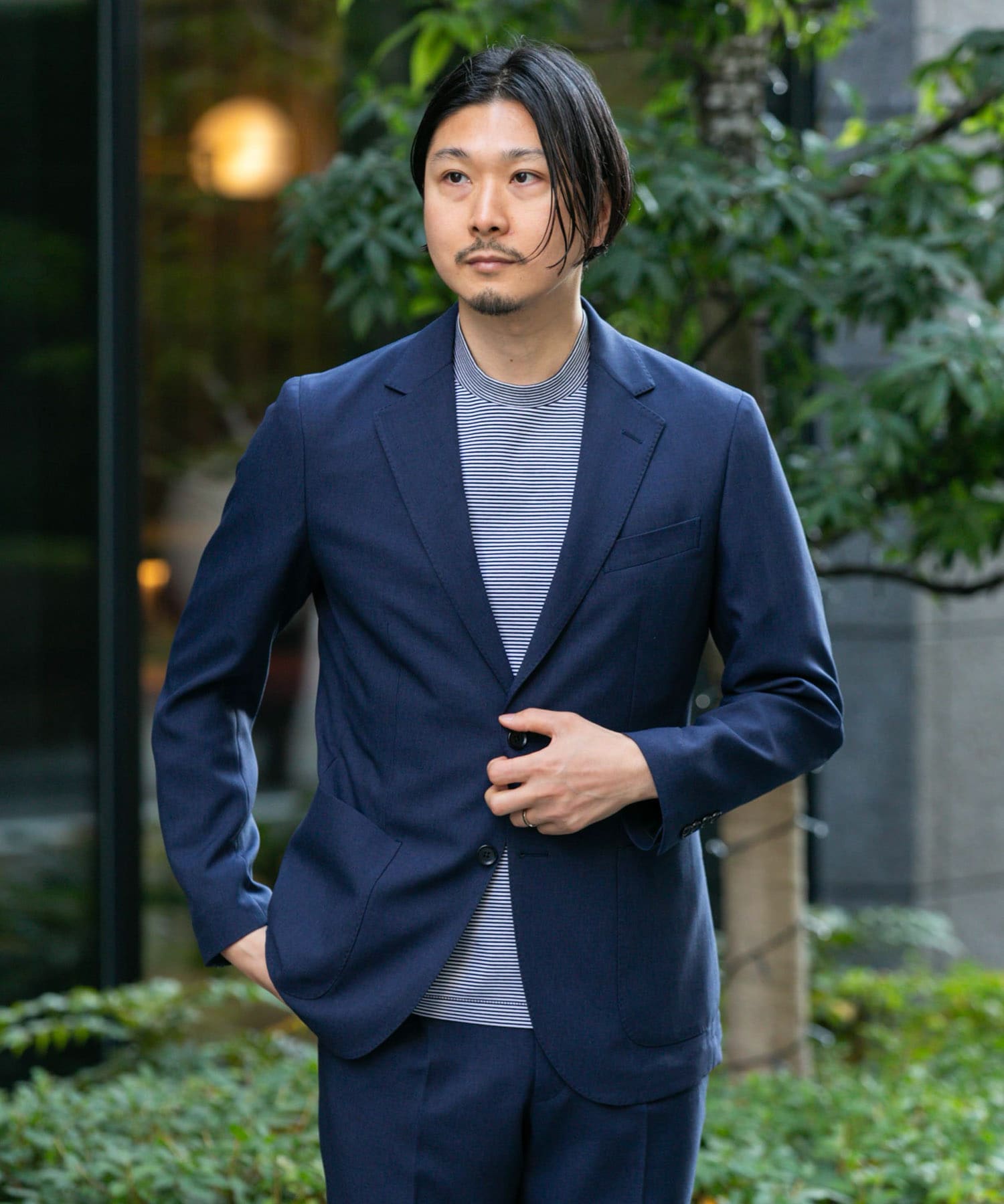身長：181cm サイズ：48