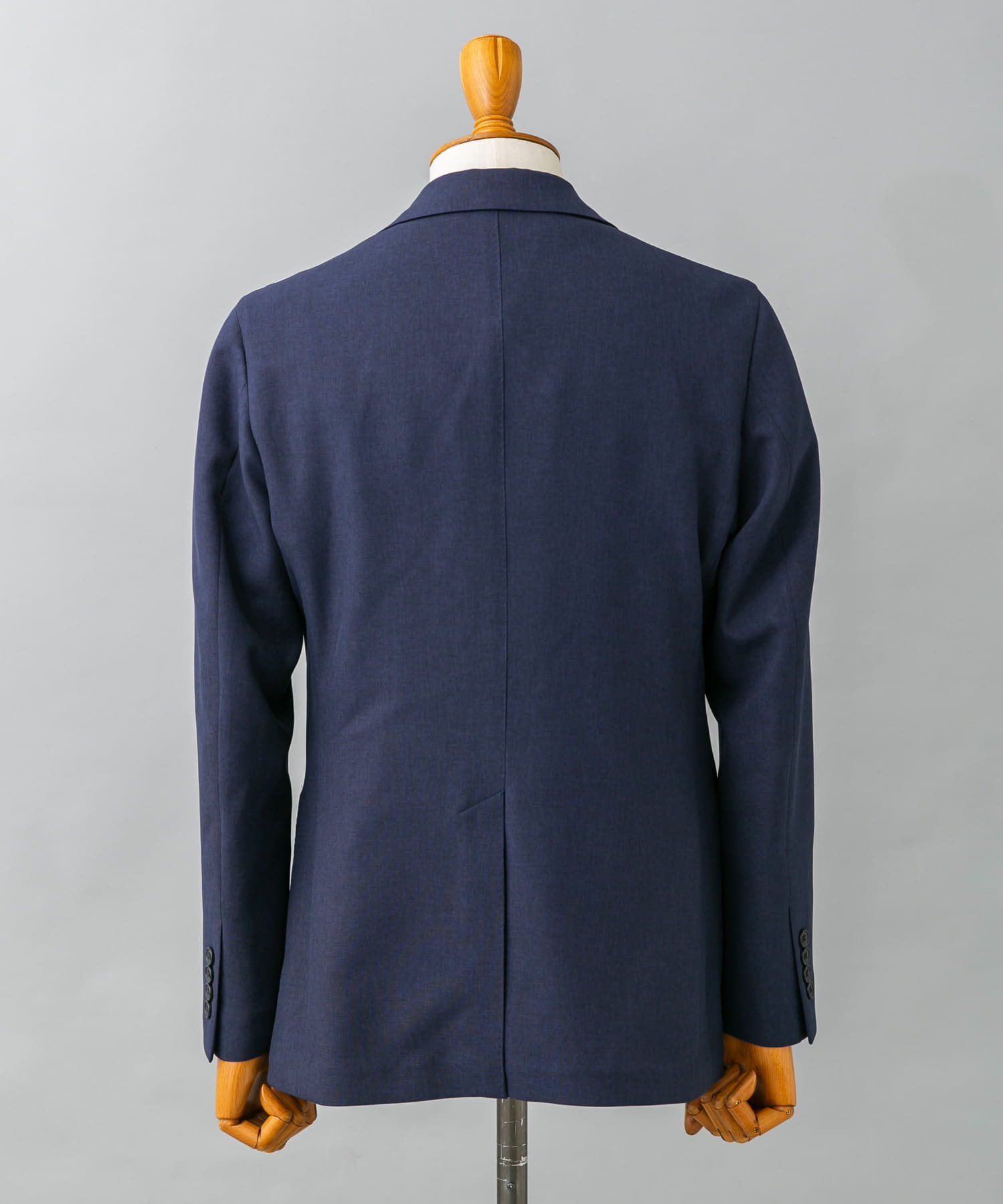 『イージーケア』LIFE STYLE TAILOR　トロワッシャーストレッチジャケット NAVY 46