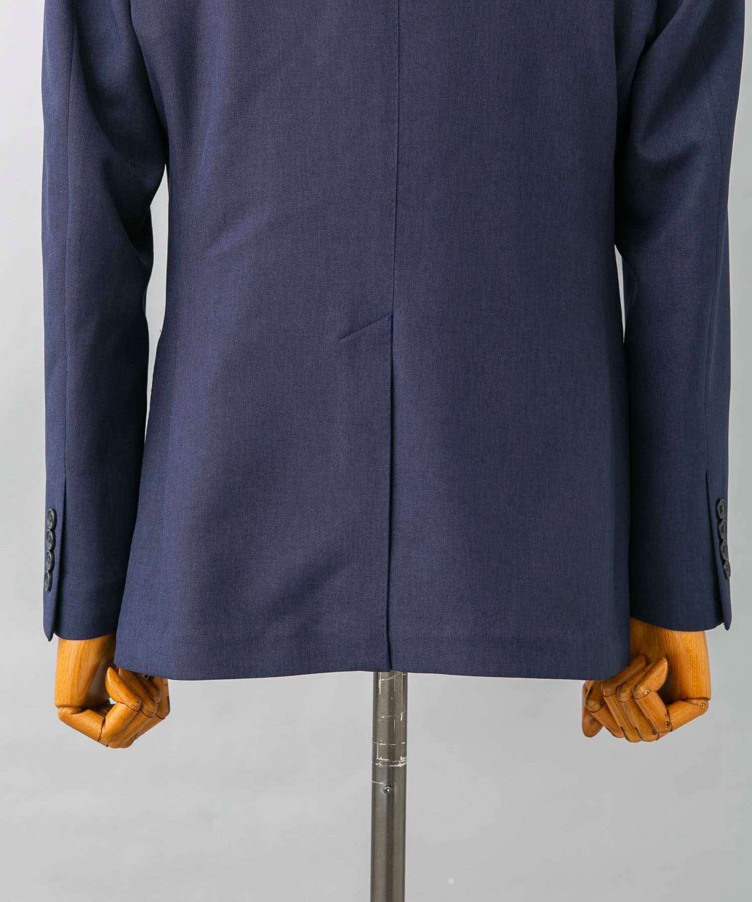 『イージーケア』LIFE STYLE TAILOR　トロワッシャーストレッチジャケット NAVY 46
