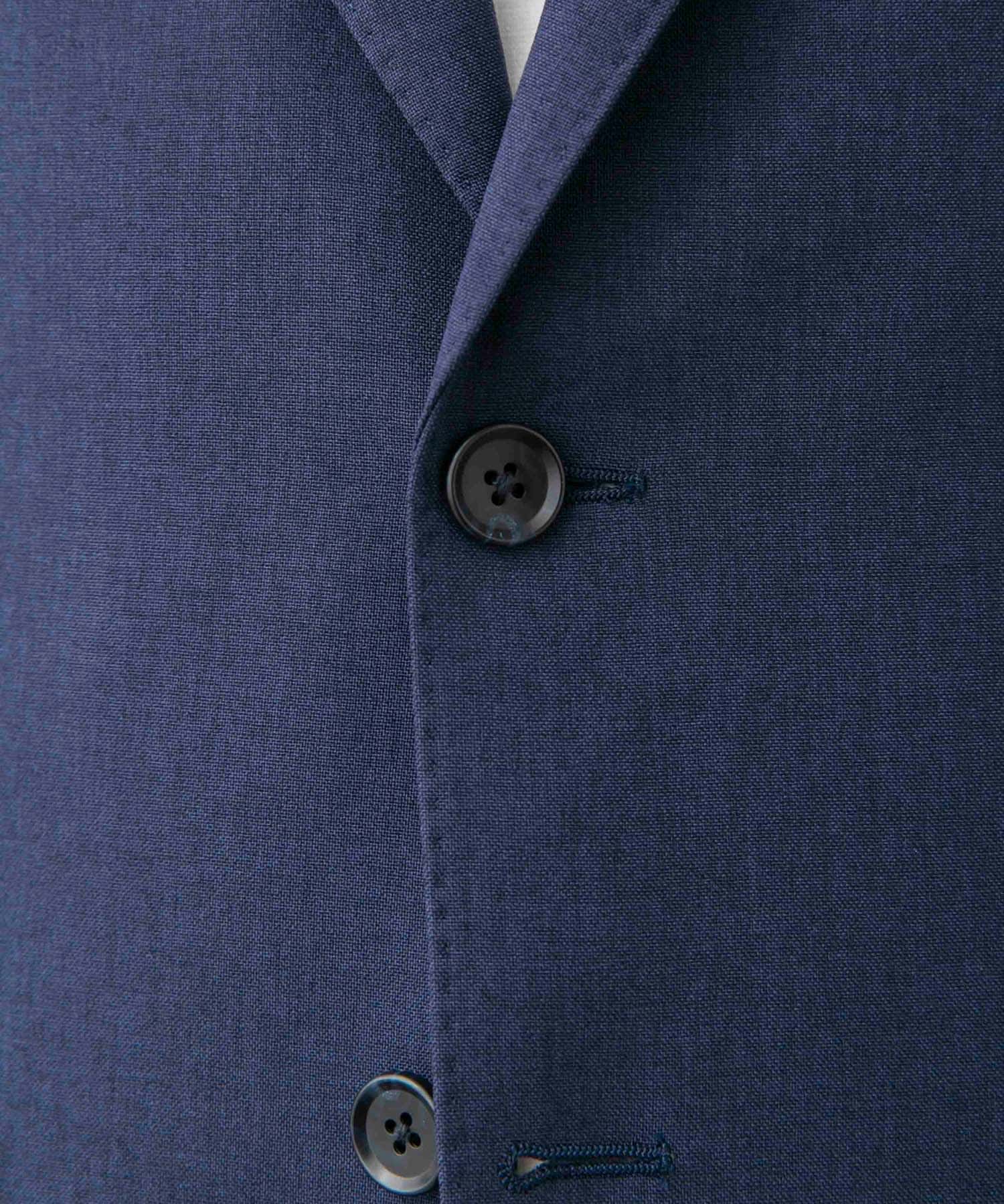 『イージーケア』LIFE STYLE TAILOR　トロワッシャーストレッチジャケット NAVY 48