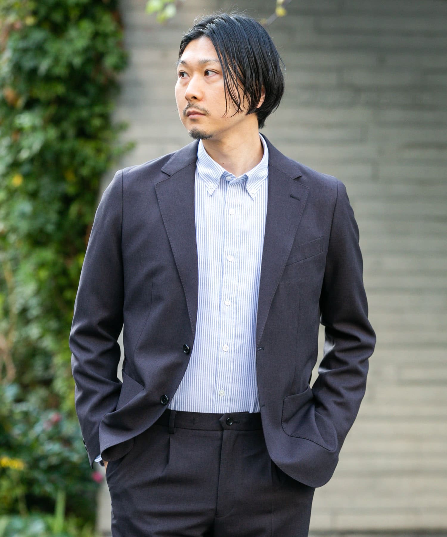 身長：181cm サイズ：48