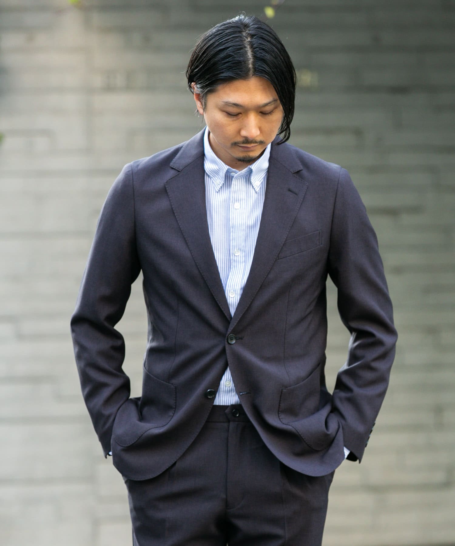身長：181cm サイズ：48