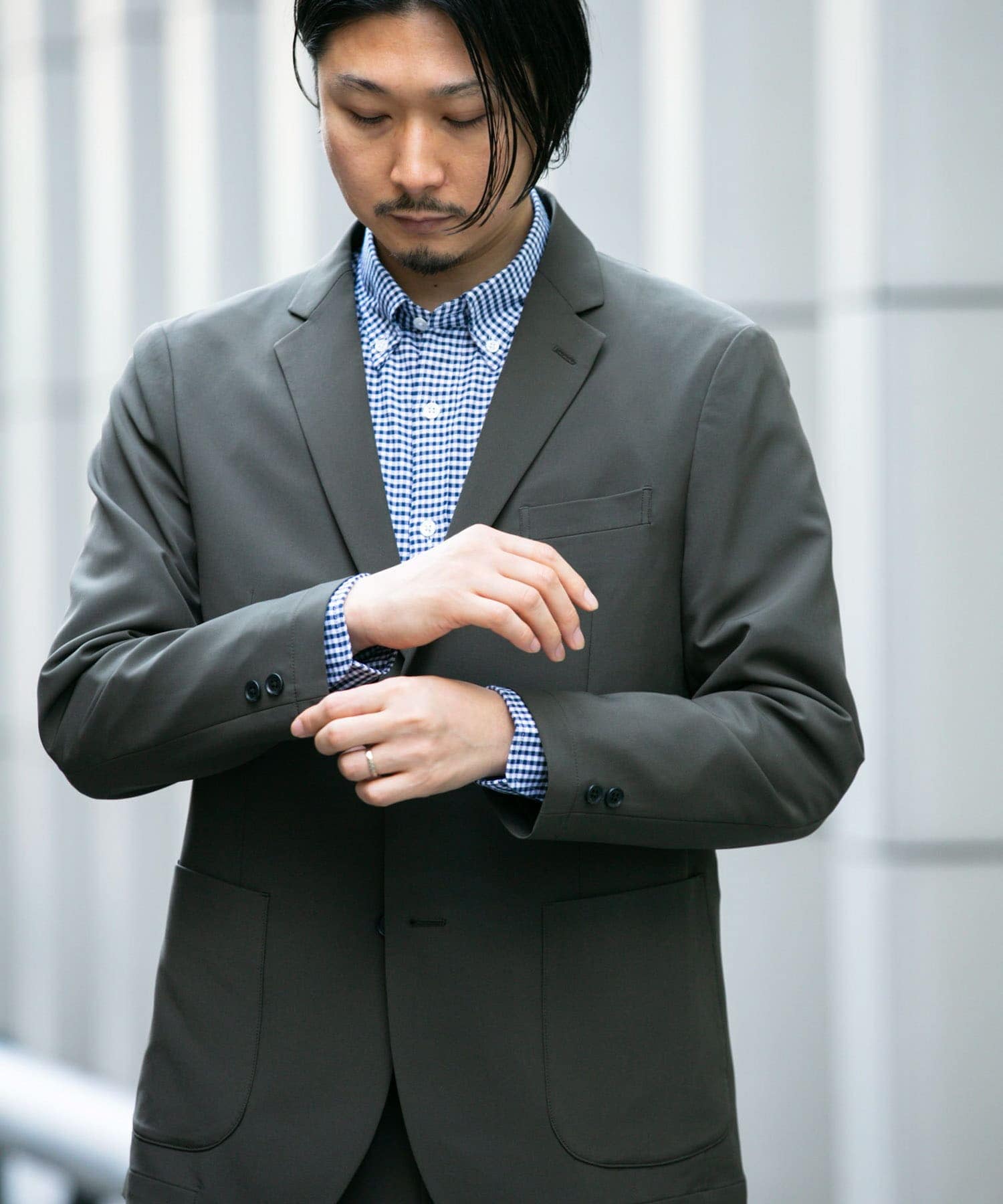 『イージーケア』LIFE STYLE TAILOR　4WAYストレッチコンフォータブルジャケット