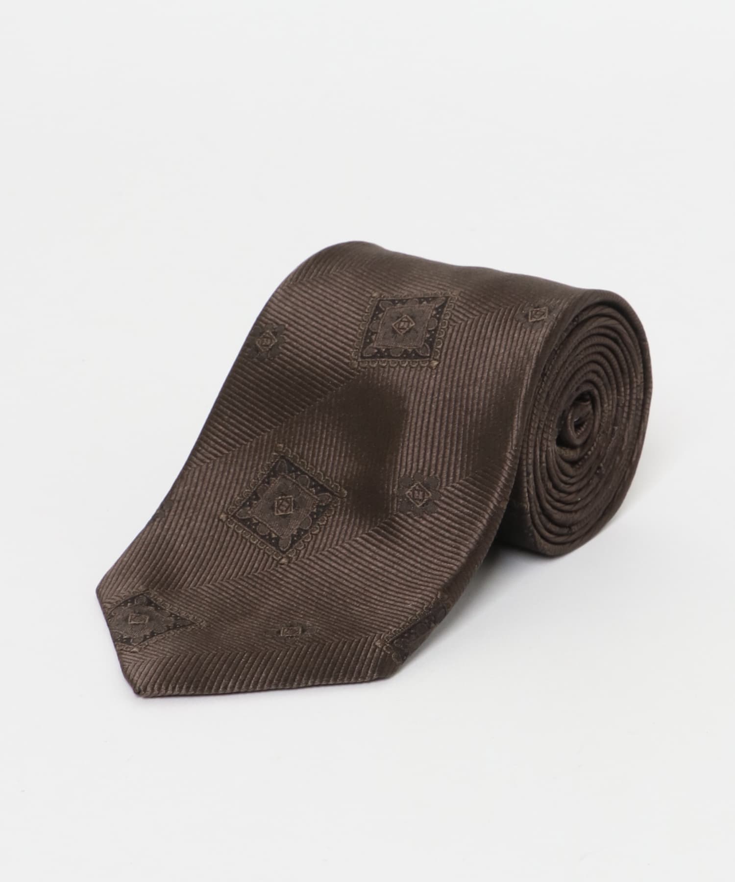 LIFE STYLE TAILOR　TIE YOUR TIE DESIGN タイ1 01BROWN -