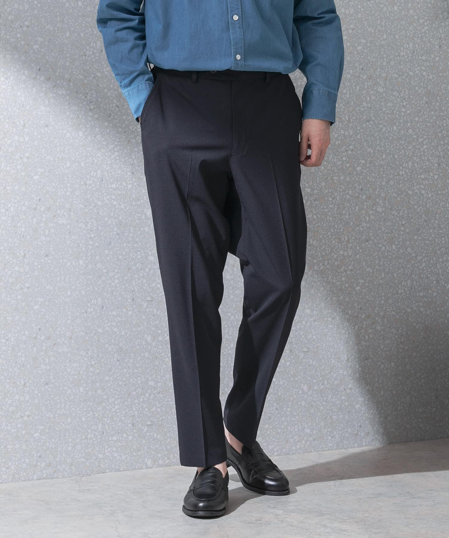 『速乾』LIFE STYLE TAILOR　TRABESTコンフォータブルパンツ