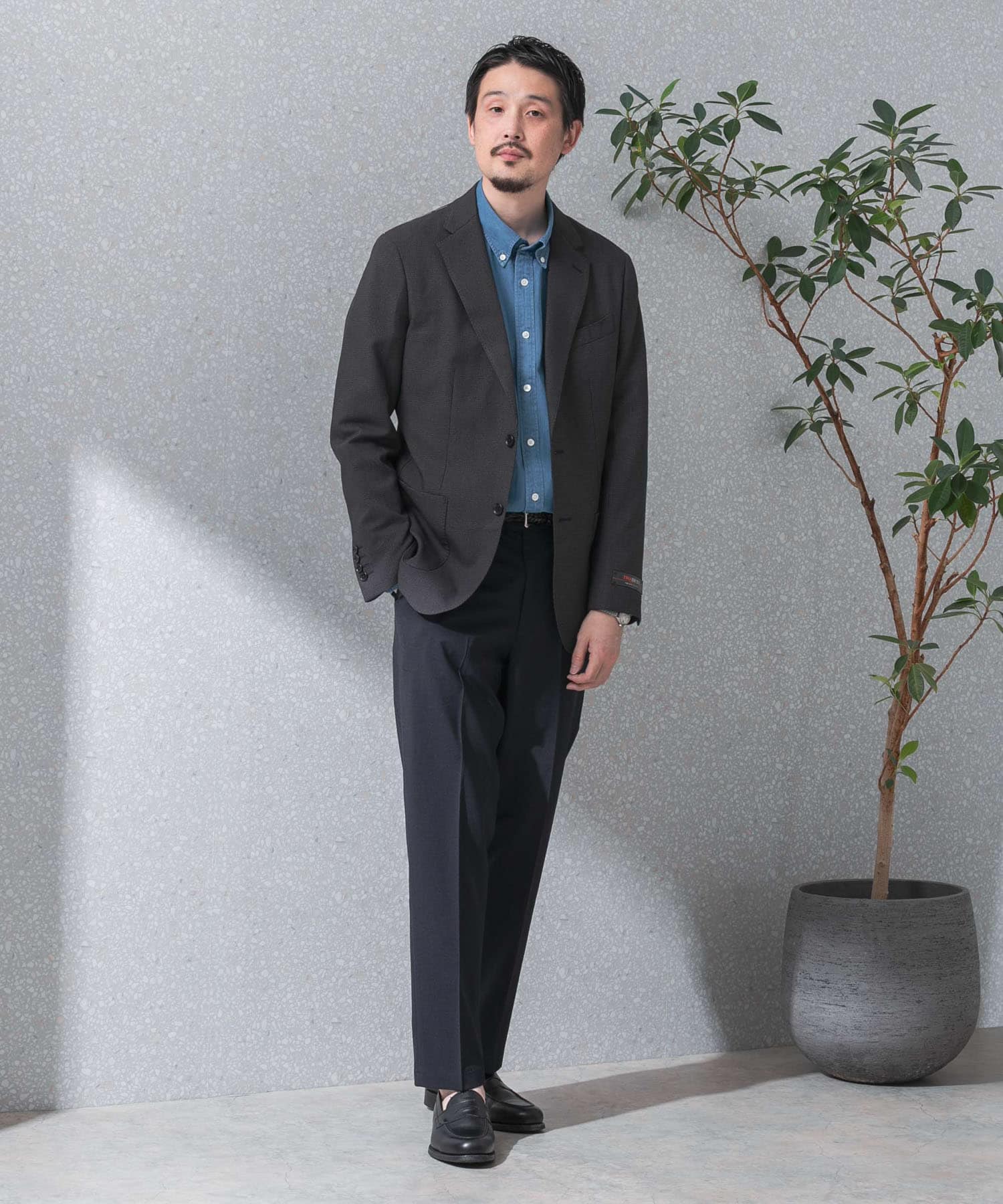 身長：178cm サイズ：L