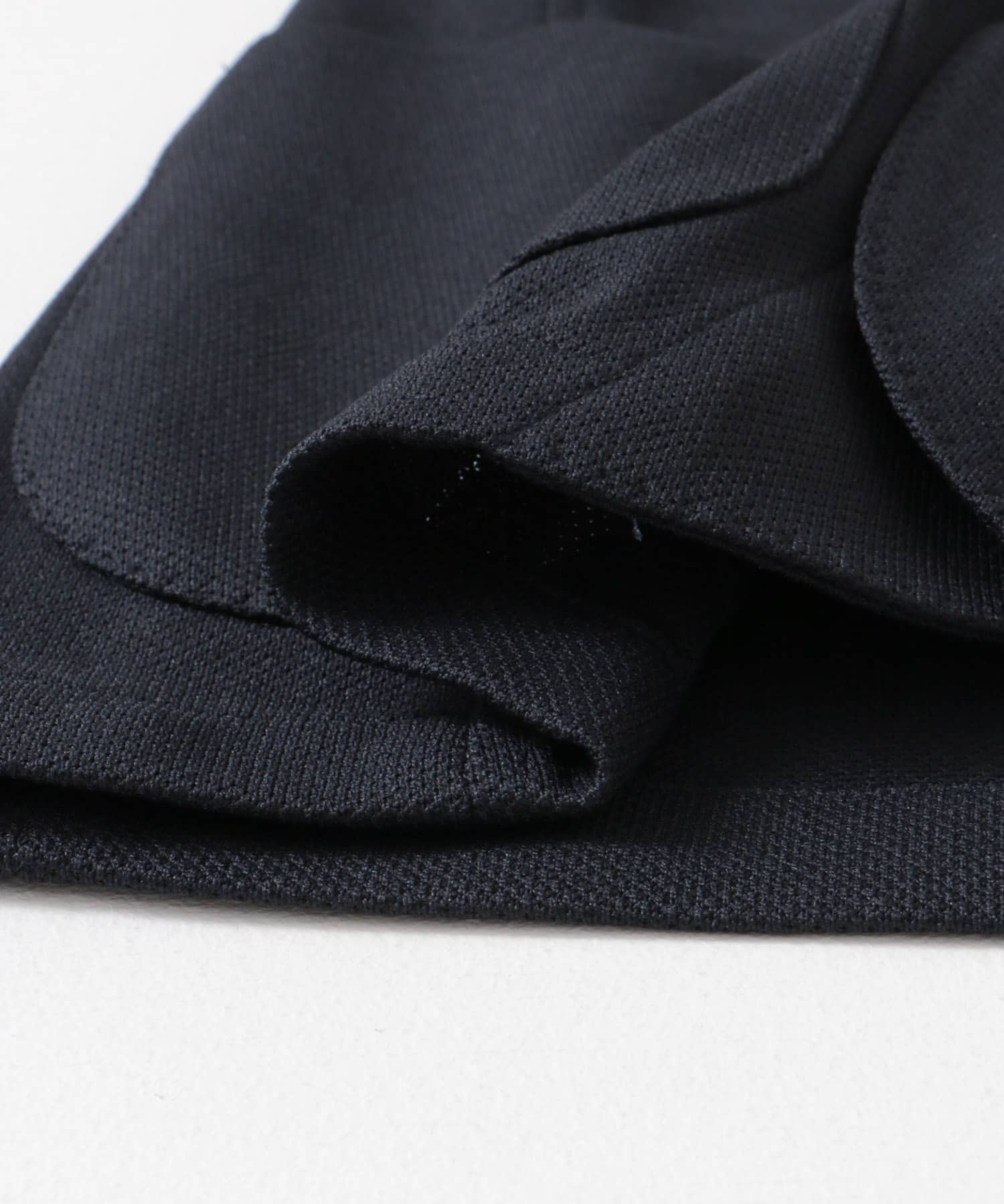 『イージーケア/防シワ/速乾』LIFE STYLE TAILOR　メランジニットイージーJK NAVY 44