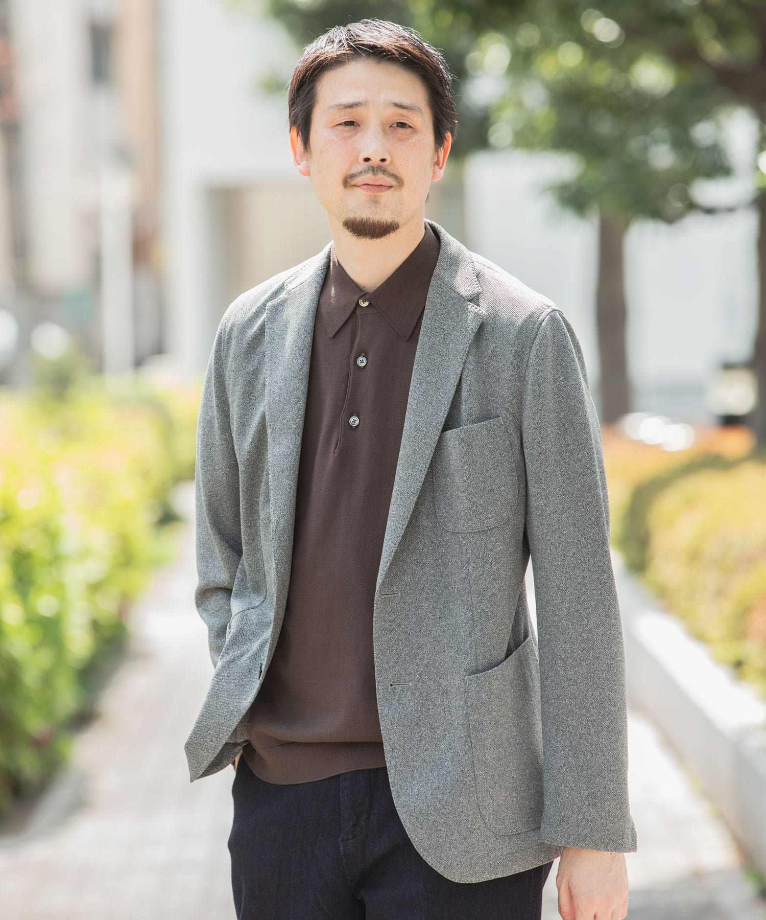 身長：178cm サイズ：48