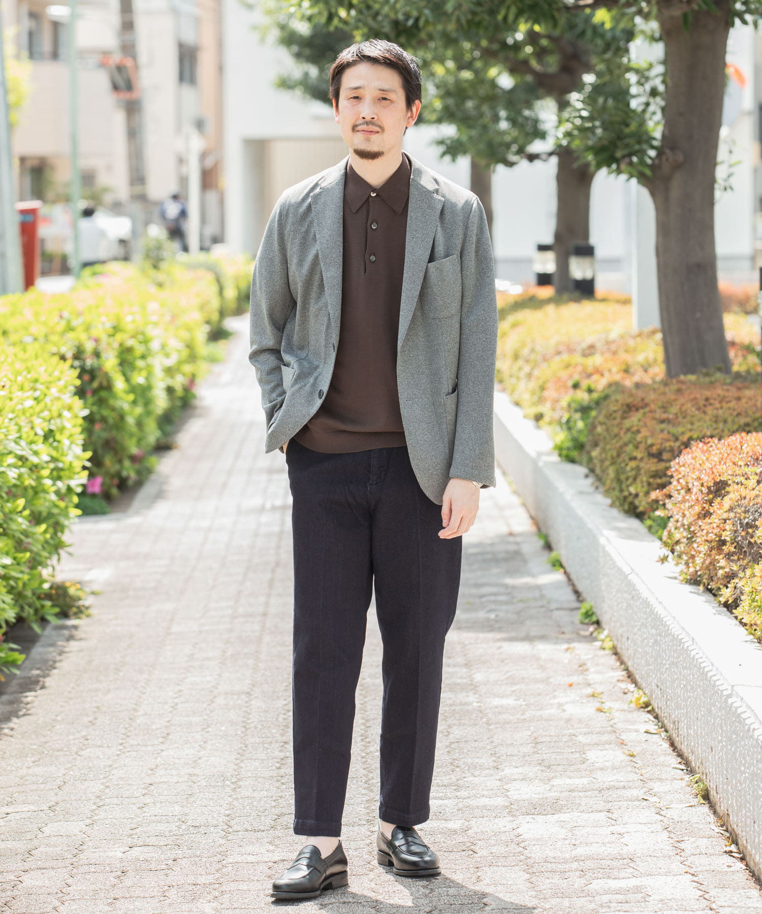 身長：178cm サイズ：48
