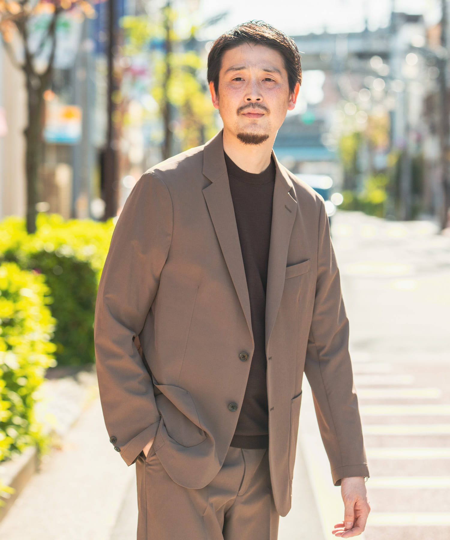 身長：178cm サイズ：L