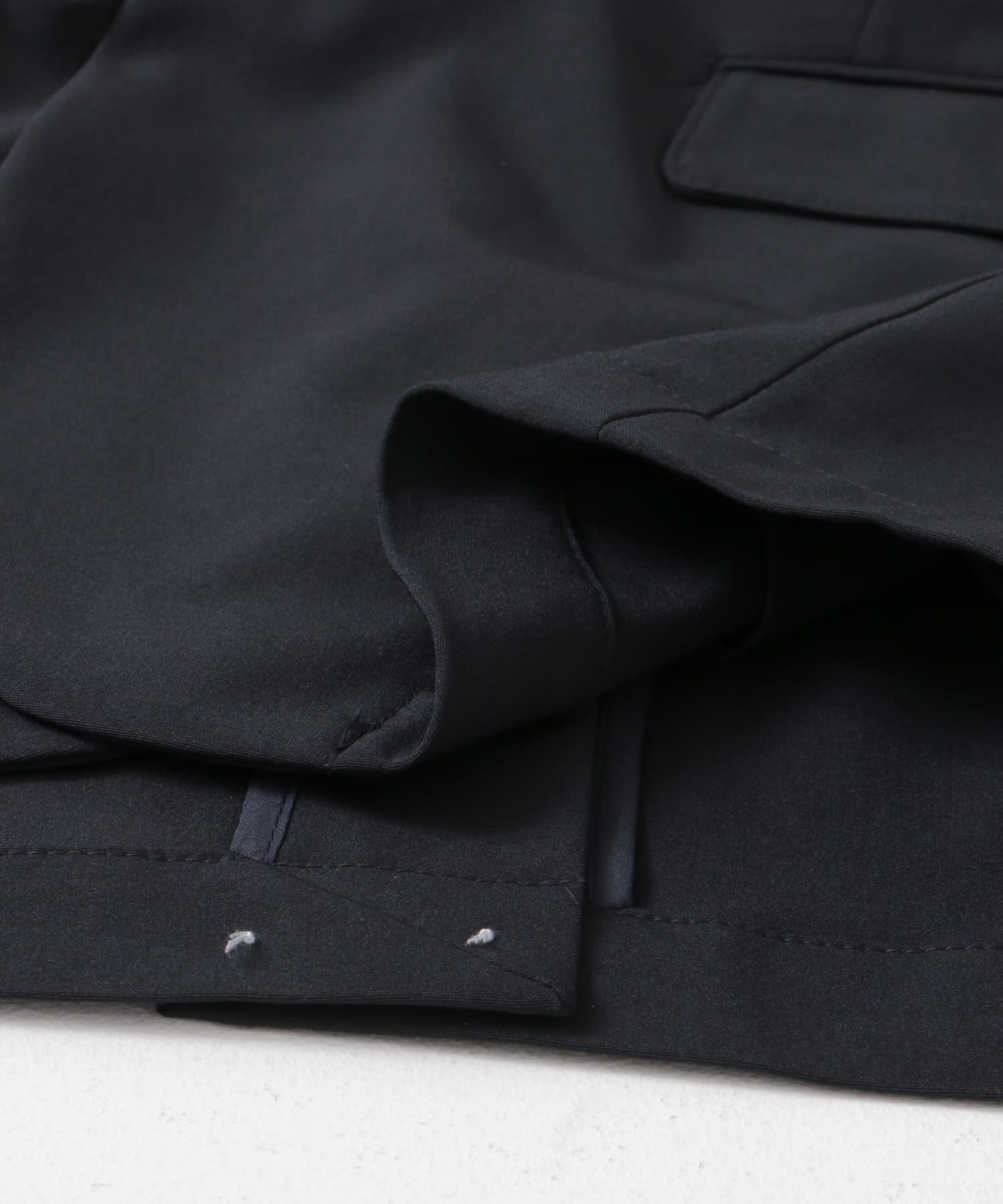 『イージーケア/速乾』LIFE STYLE TAILOR　ウォッシャブルアクティブジャケット NAVY S