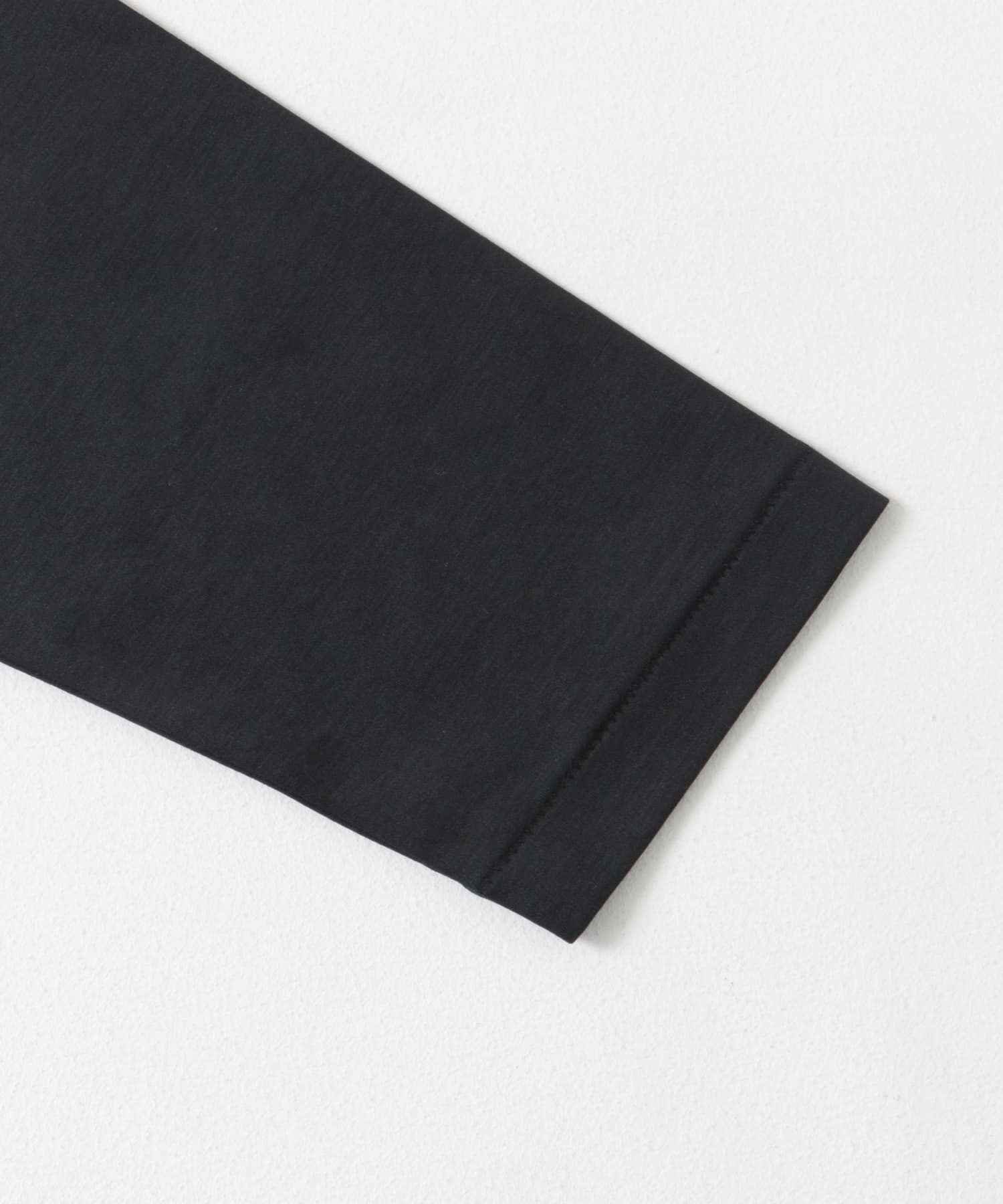 『抗菌/防臭』LIFE STYLE TAILOR　シルケットポンチストレッチ長袖Tシャツ CHARCOAL M