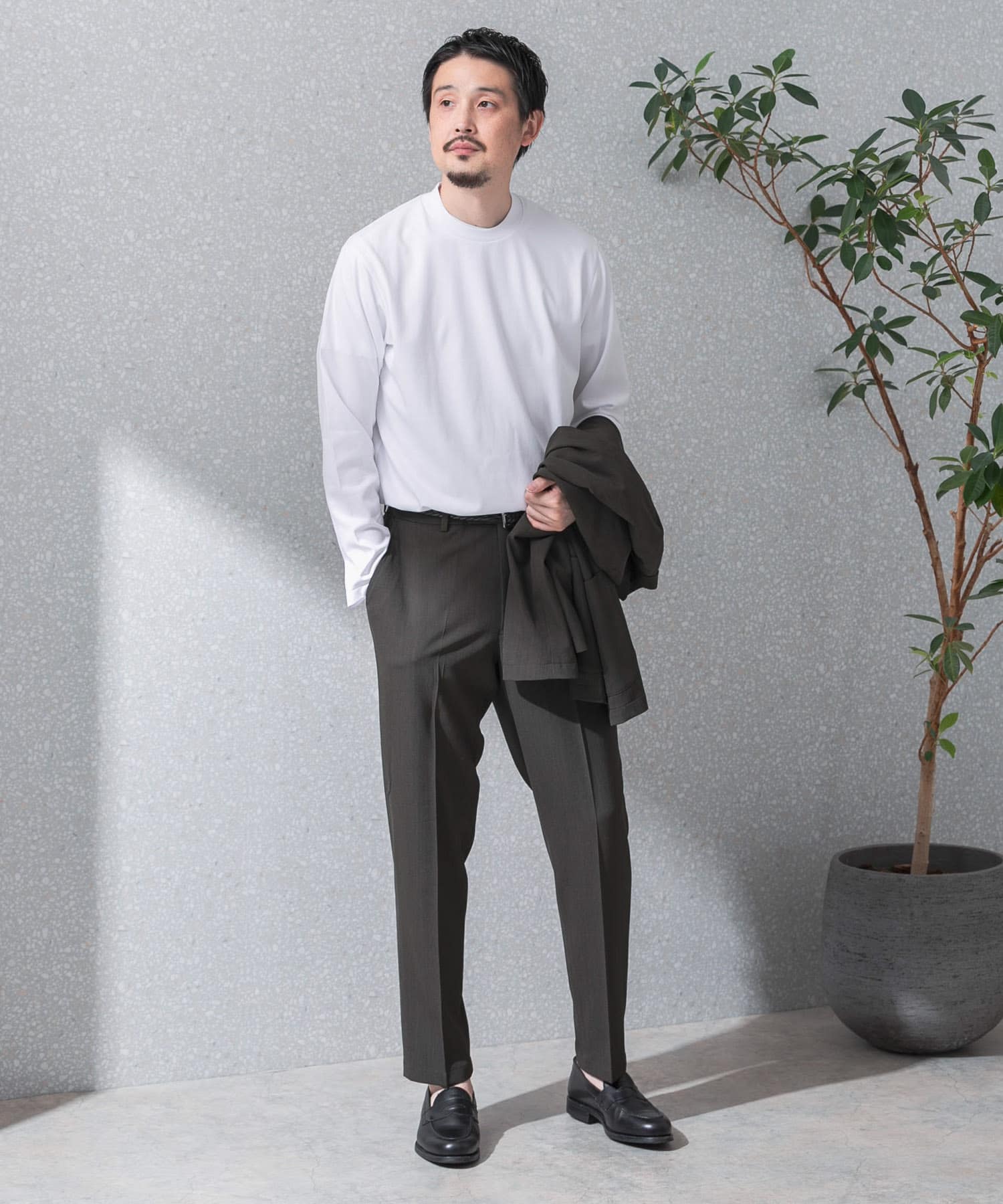 身長：178cm サイズ：L