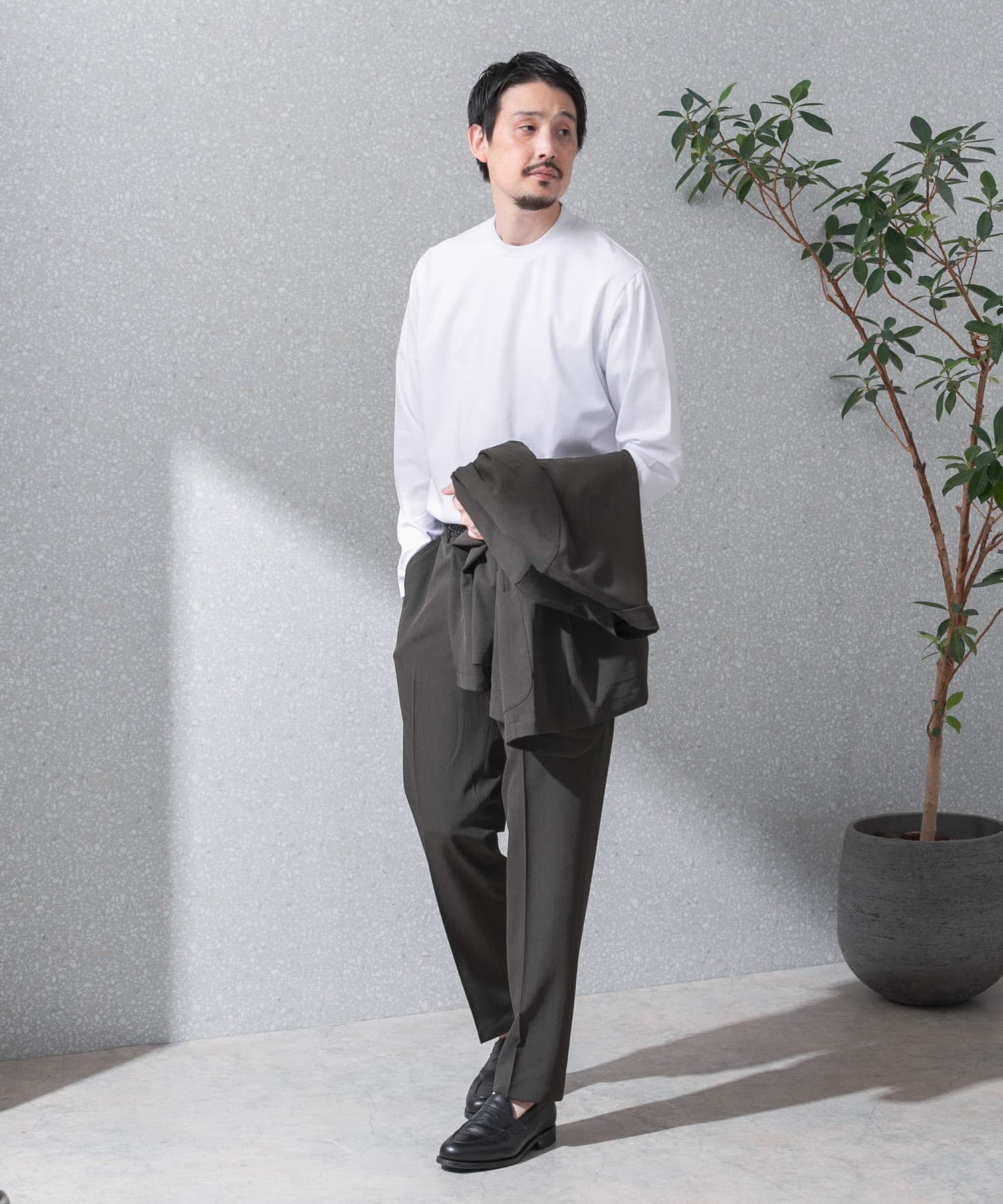 身長：178cm サイズ：L