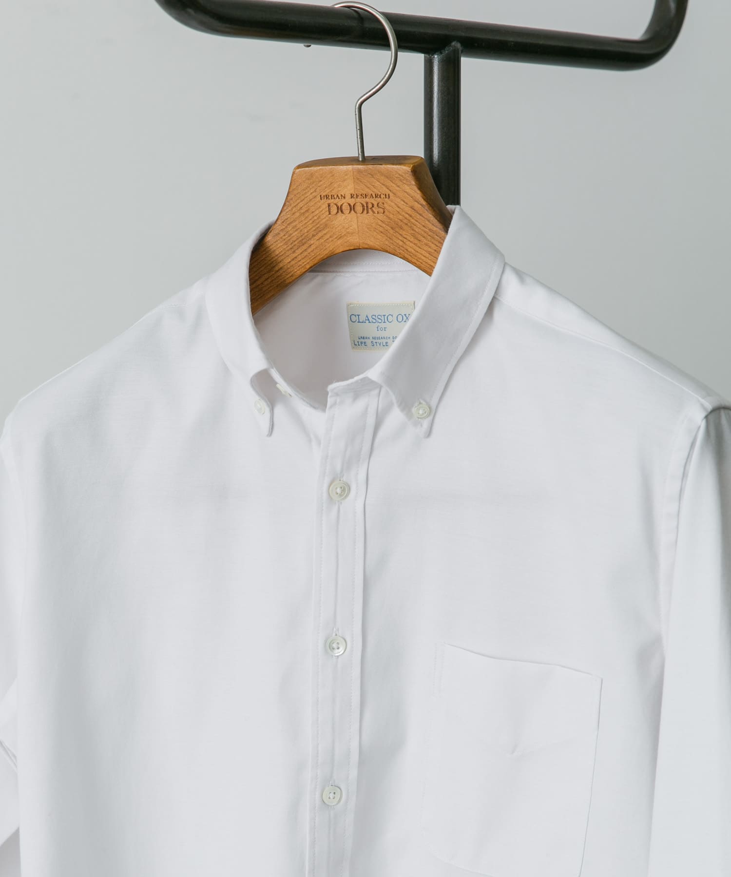 『イージーケア』LIFE STYLE TAILOR　マルチスペック CLASSIC OX BDシャツ WHITE S