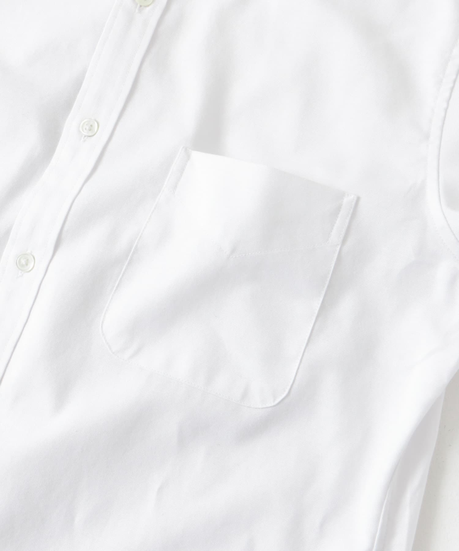 『イージーケア』LIFE STYLE TAILOR　マルチスペック CLASSIC OX BDシャツ WHITE S