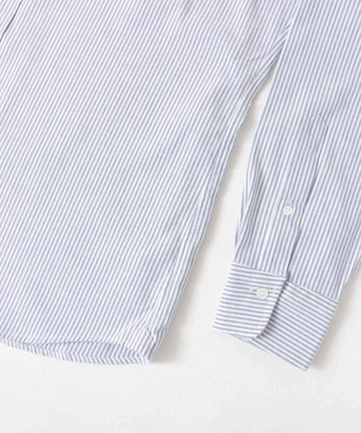 『イージーケア』LIFE STYLE TAILOR　マルチスペック CLASSIC OX BDシャツ BLUE-ST S