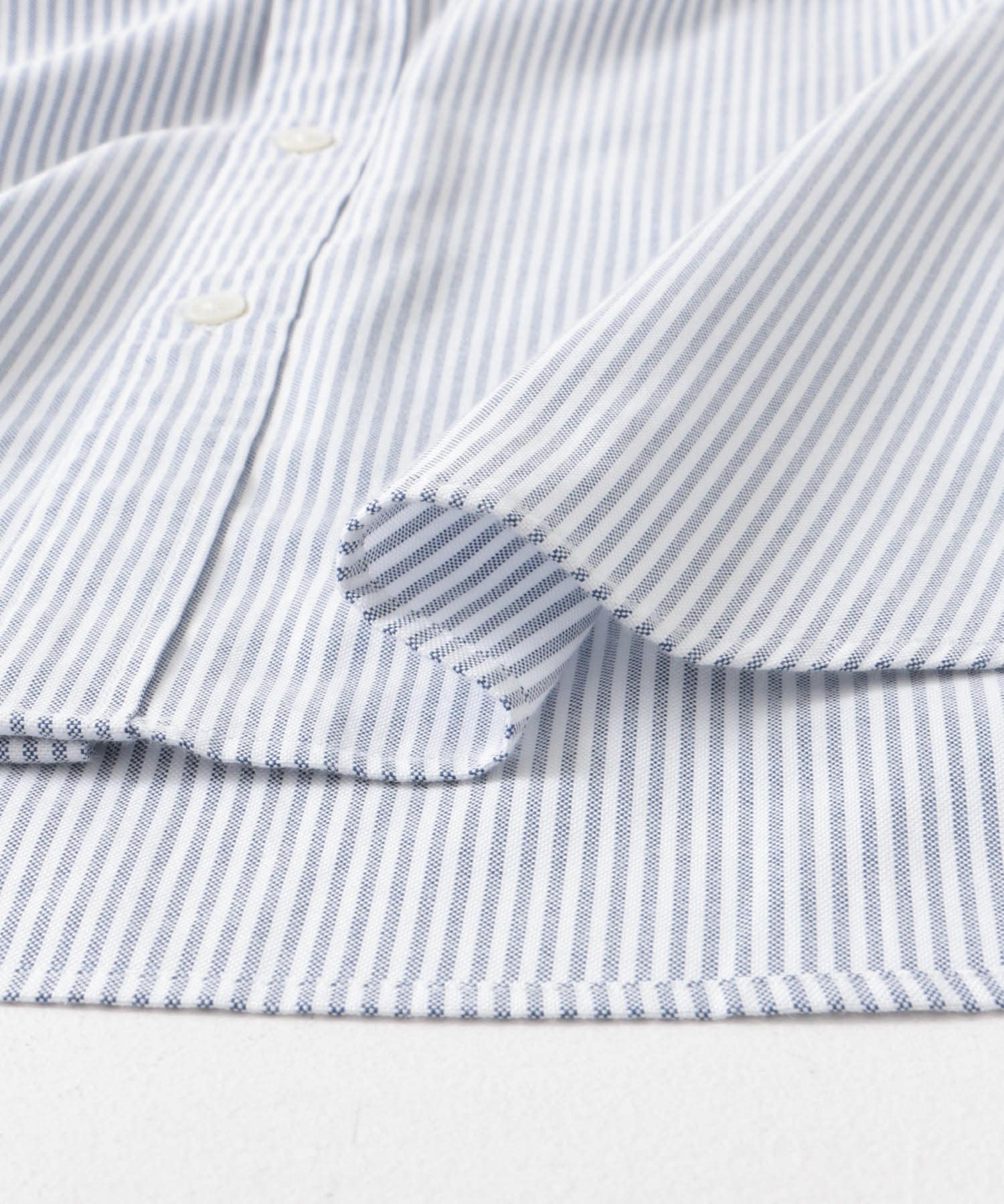 『イージーケア』LIFE STYLE TAILOR　マルチスペック CLASSIC OX BDシャツ BLUE-ST S